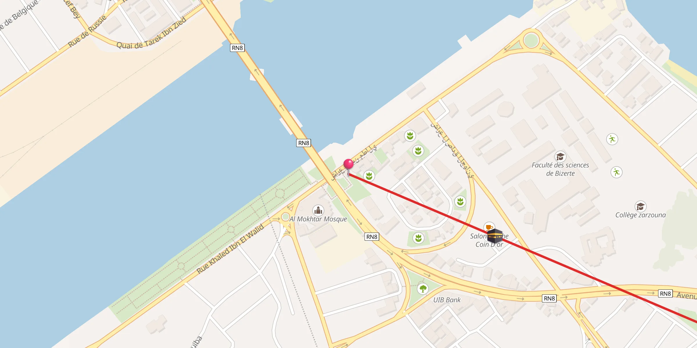 Carte de localisation : Angle Sidi Kacem