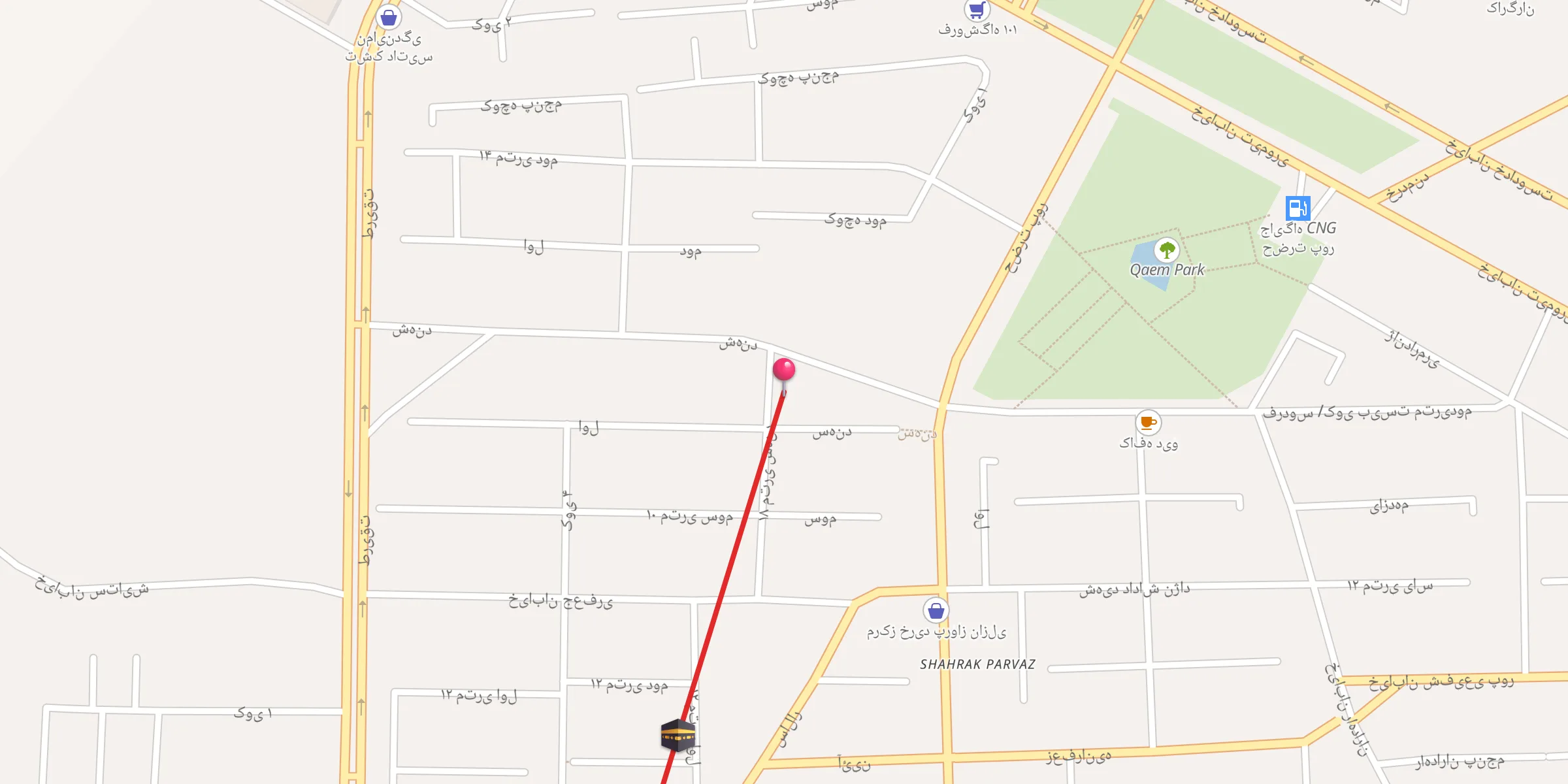 Carte de localisation : خیرة النساء