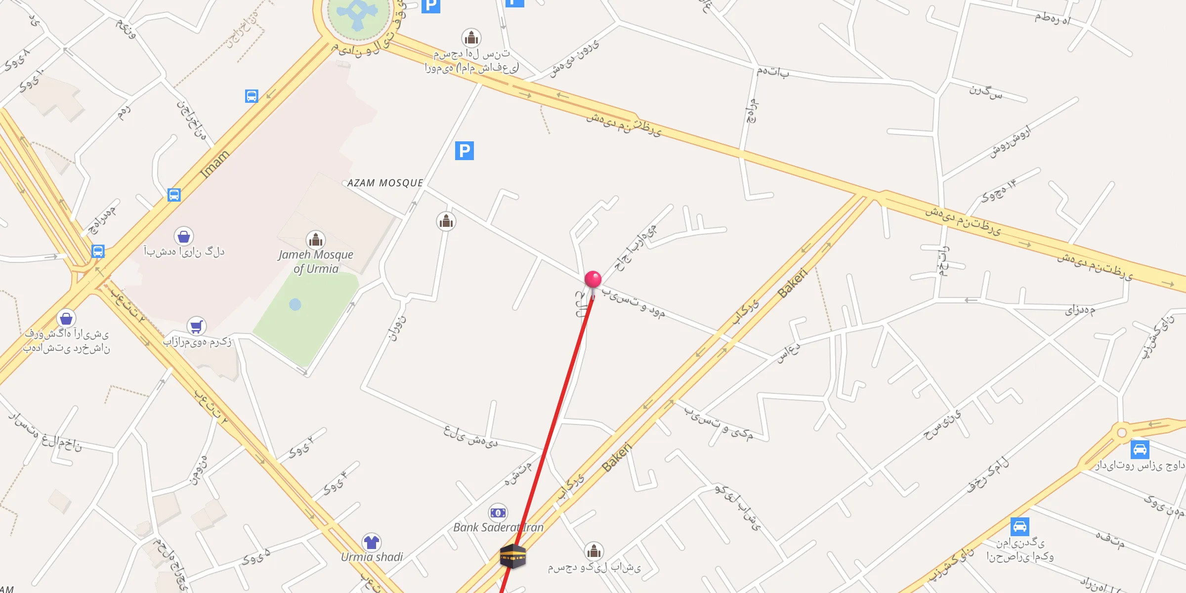 Carte de localisation : داش مسجد