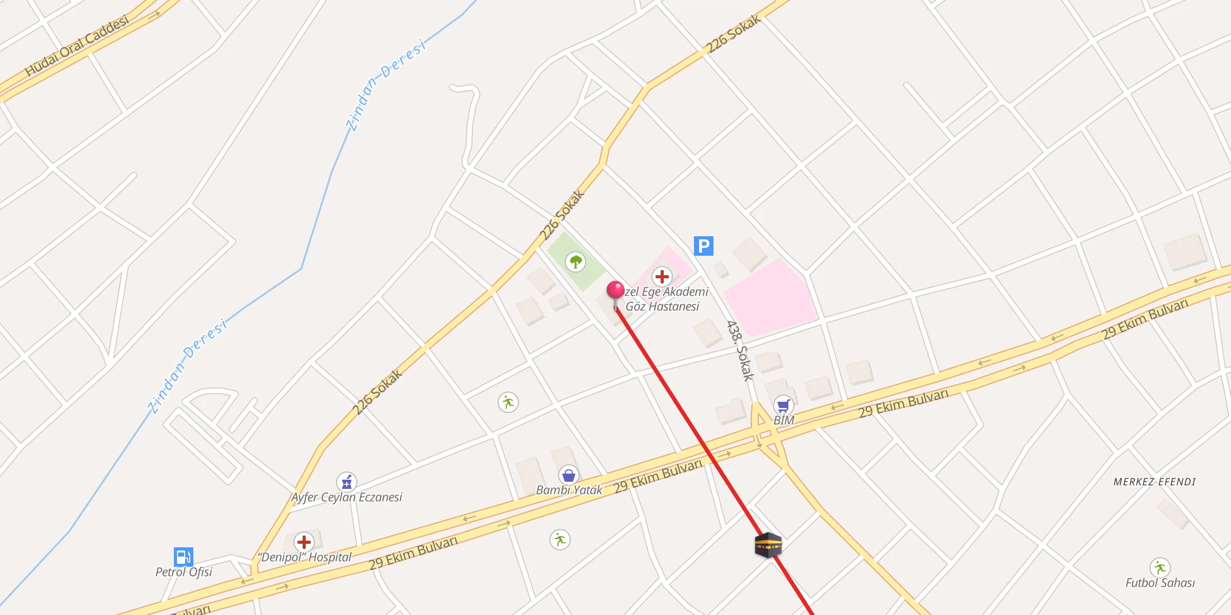 Carte de localisation : Ayanoğlu Cami