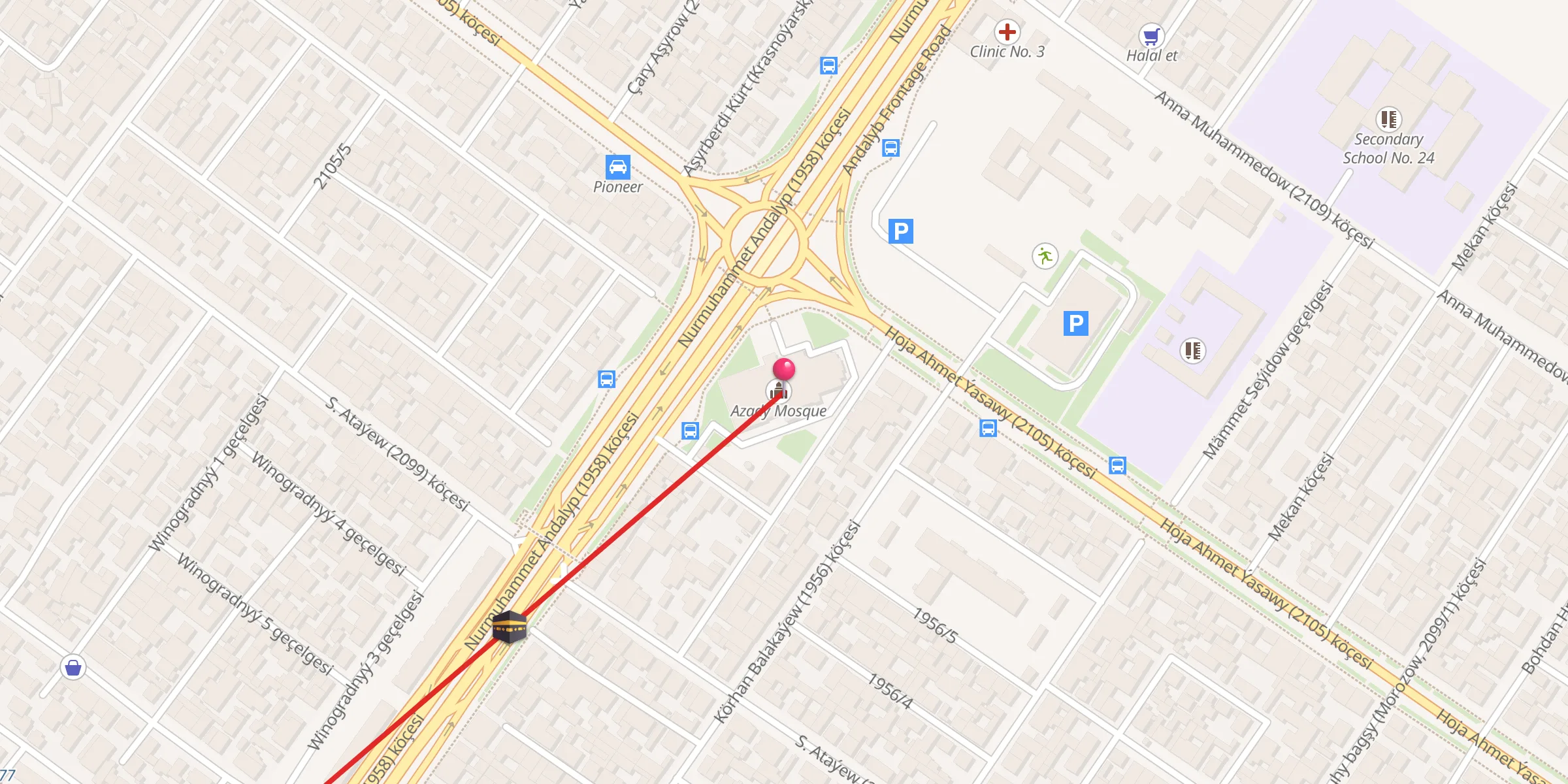 Carte de localisation : Azady Metjit