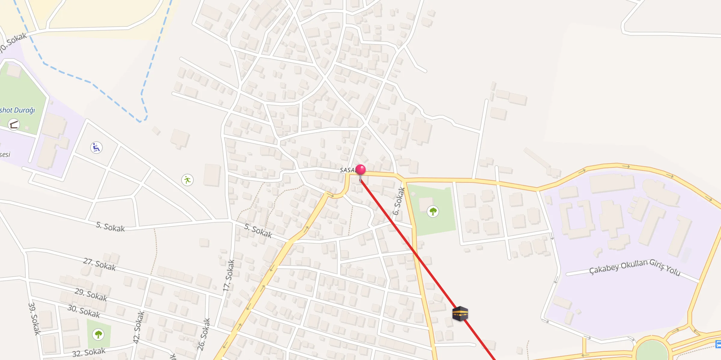 Carte de localisation : Cami