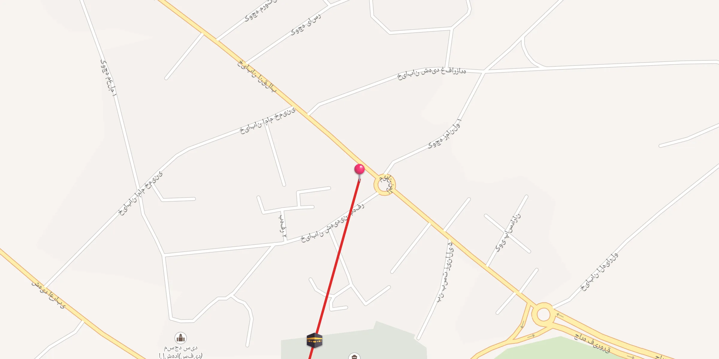 Carte de localisation : مسجد حضرت ابولفضل