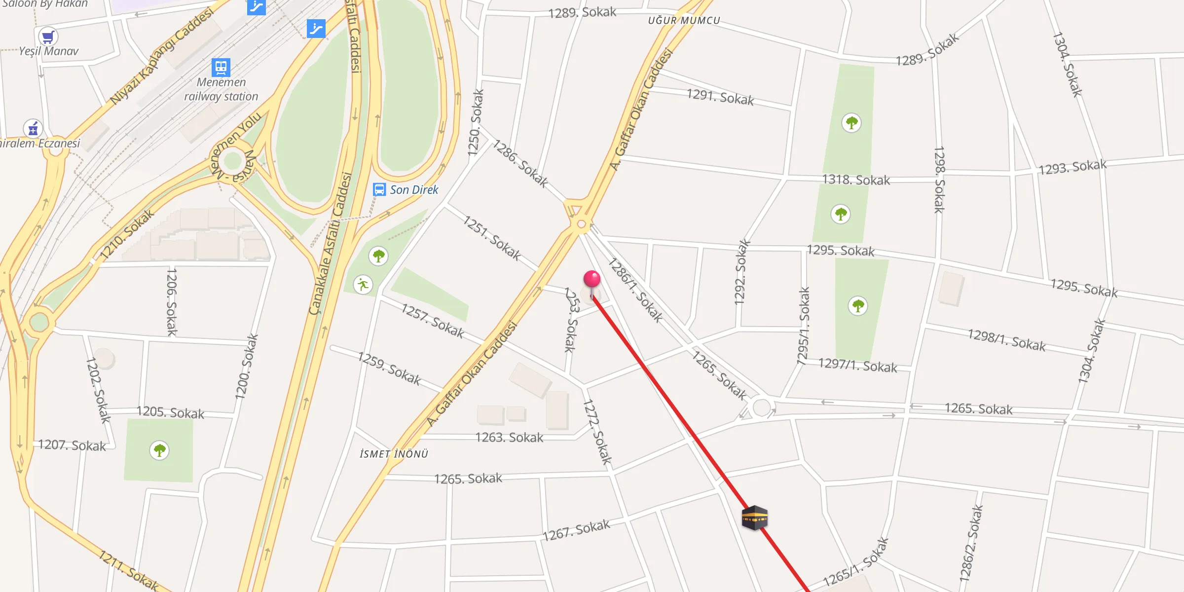 Carte de localisation : Safa Cami