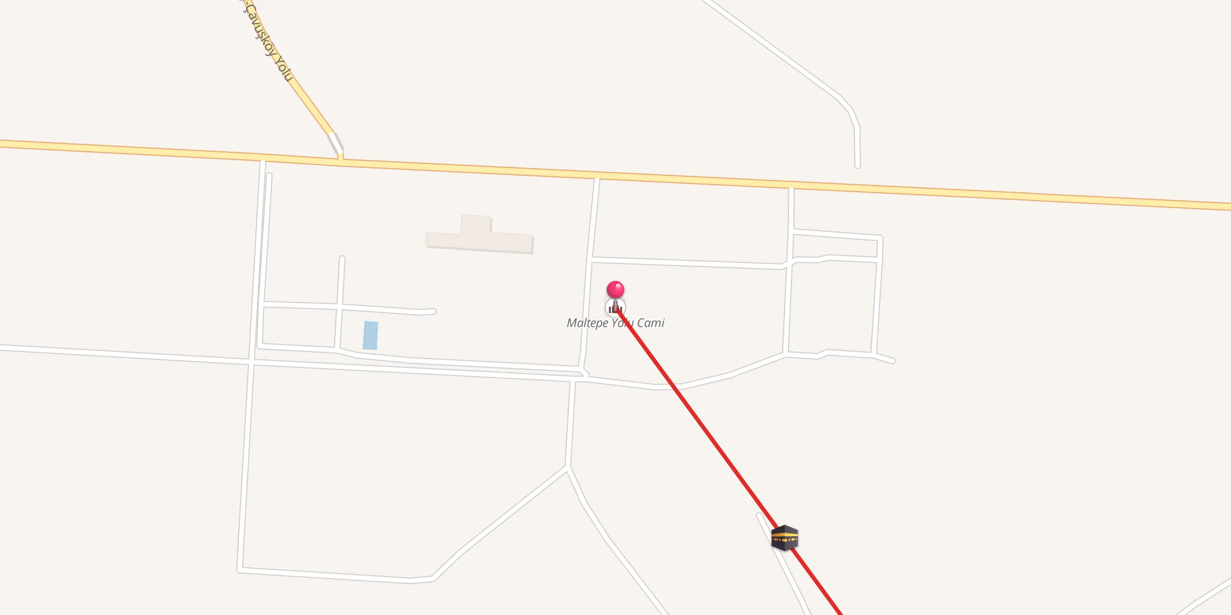 Carte de localisation : Maltepe Yolu Cami