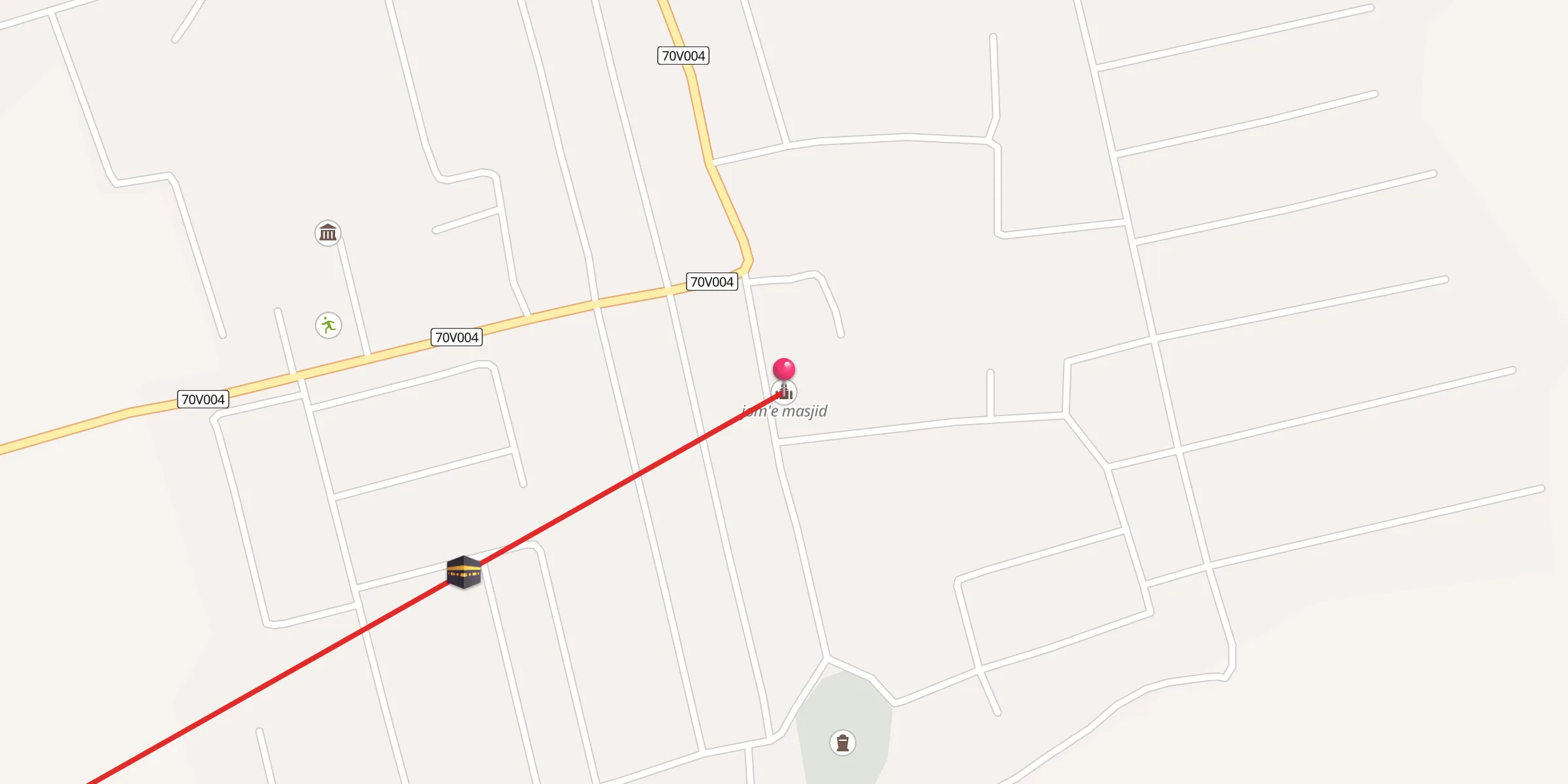 Carte de localisation : jom'e masjid