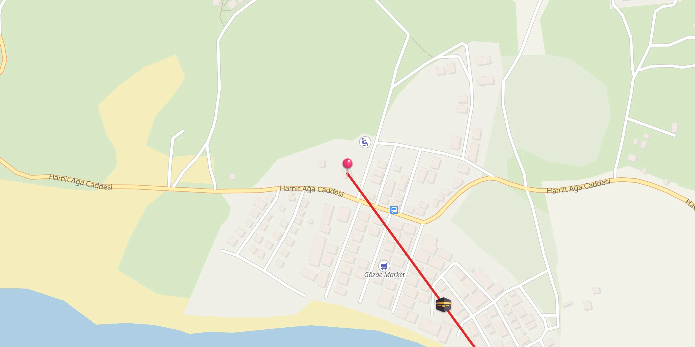Carte de localisation : Badavut Cami