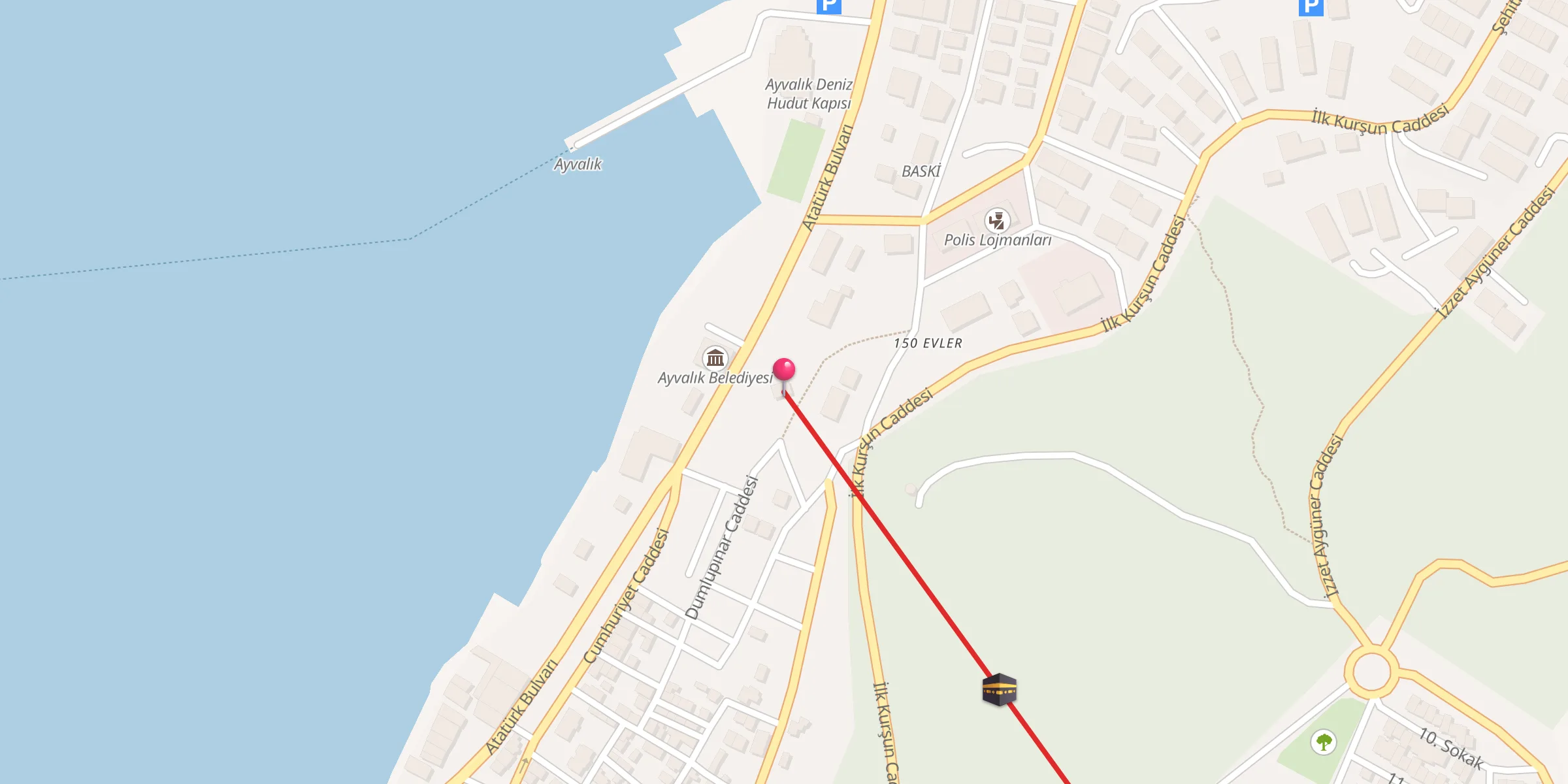 Carte de localisation : Hamidiye Cami