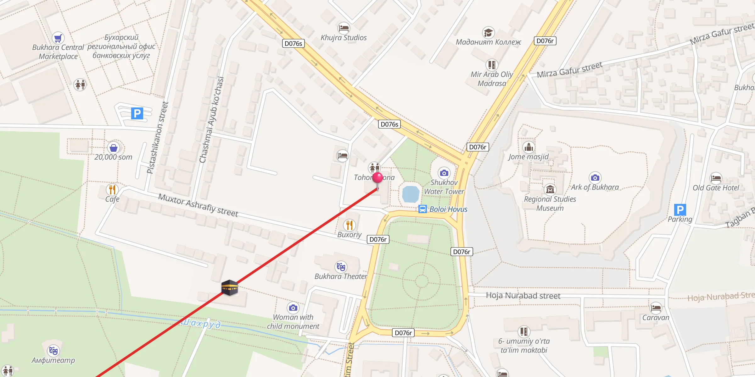 Carte de localisation : Boloi Havz jom`e masjidi