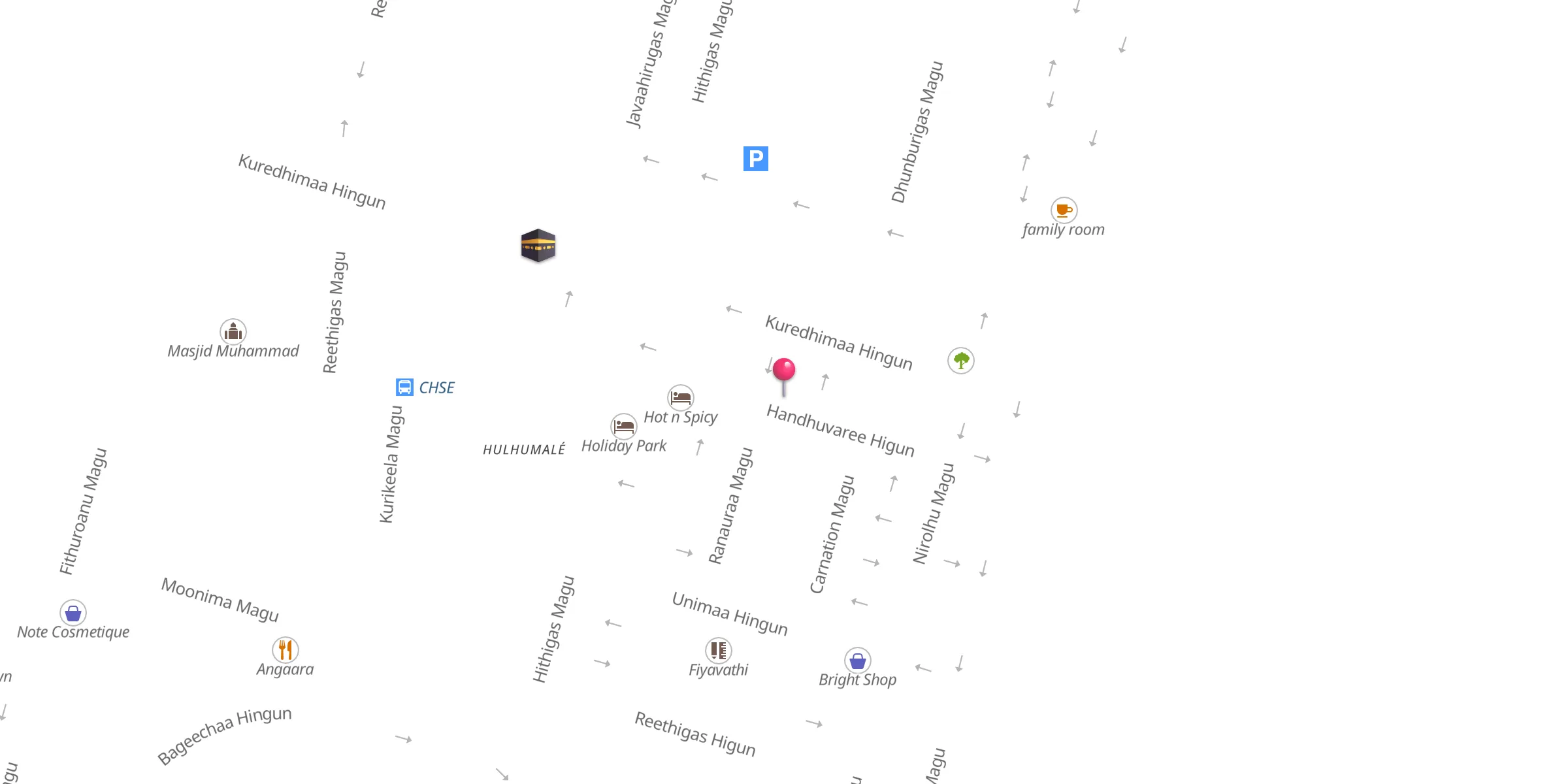 Carte de localisation : Masjid Umar