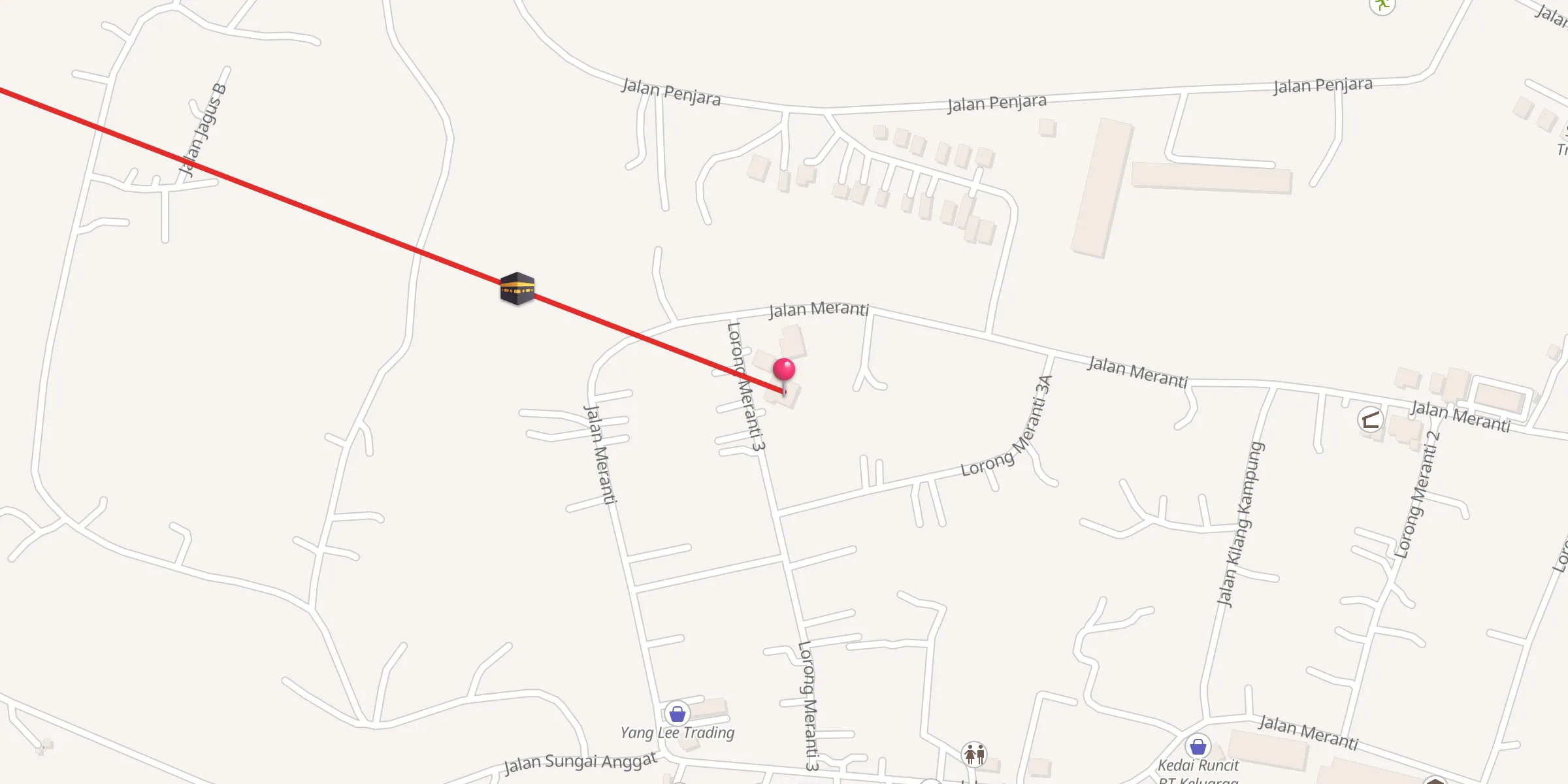 Carte de localisation : Masjid Darul Hana