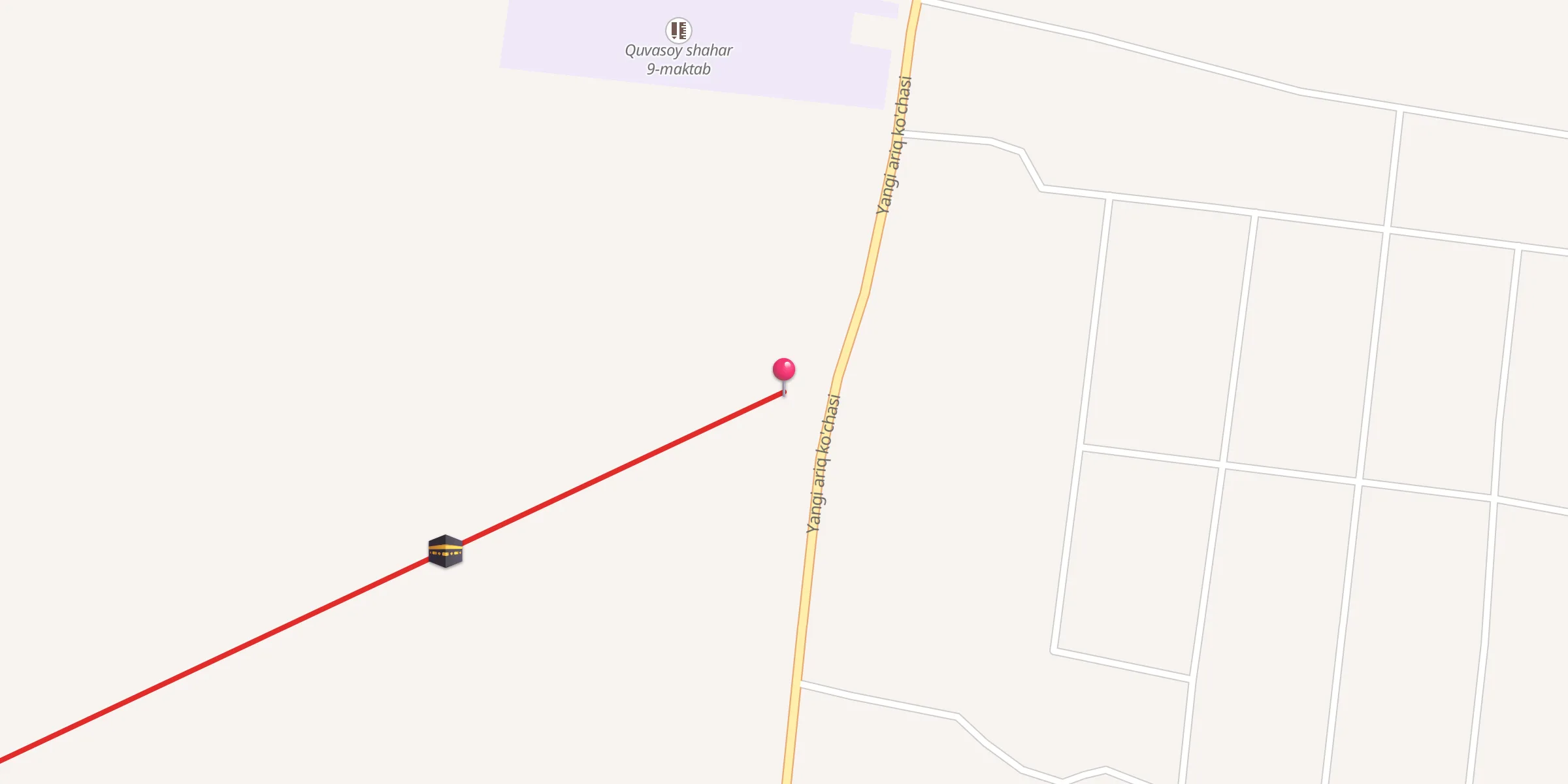 Carte de localisation : Mulla To'raqul jome' masjidi