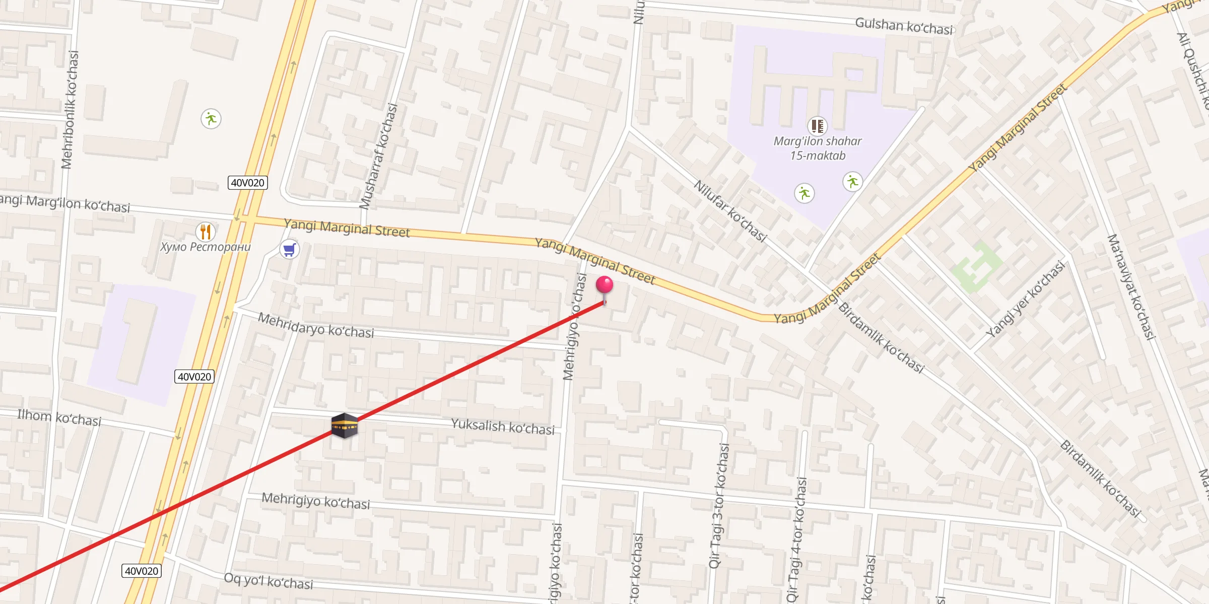 Carte de localisation : Said Amir Xamza jome' masjidi