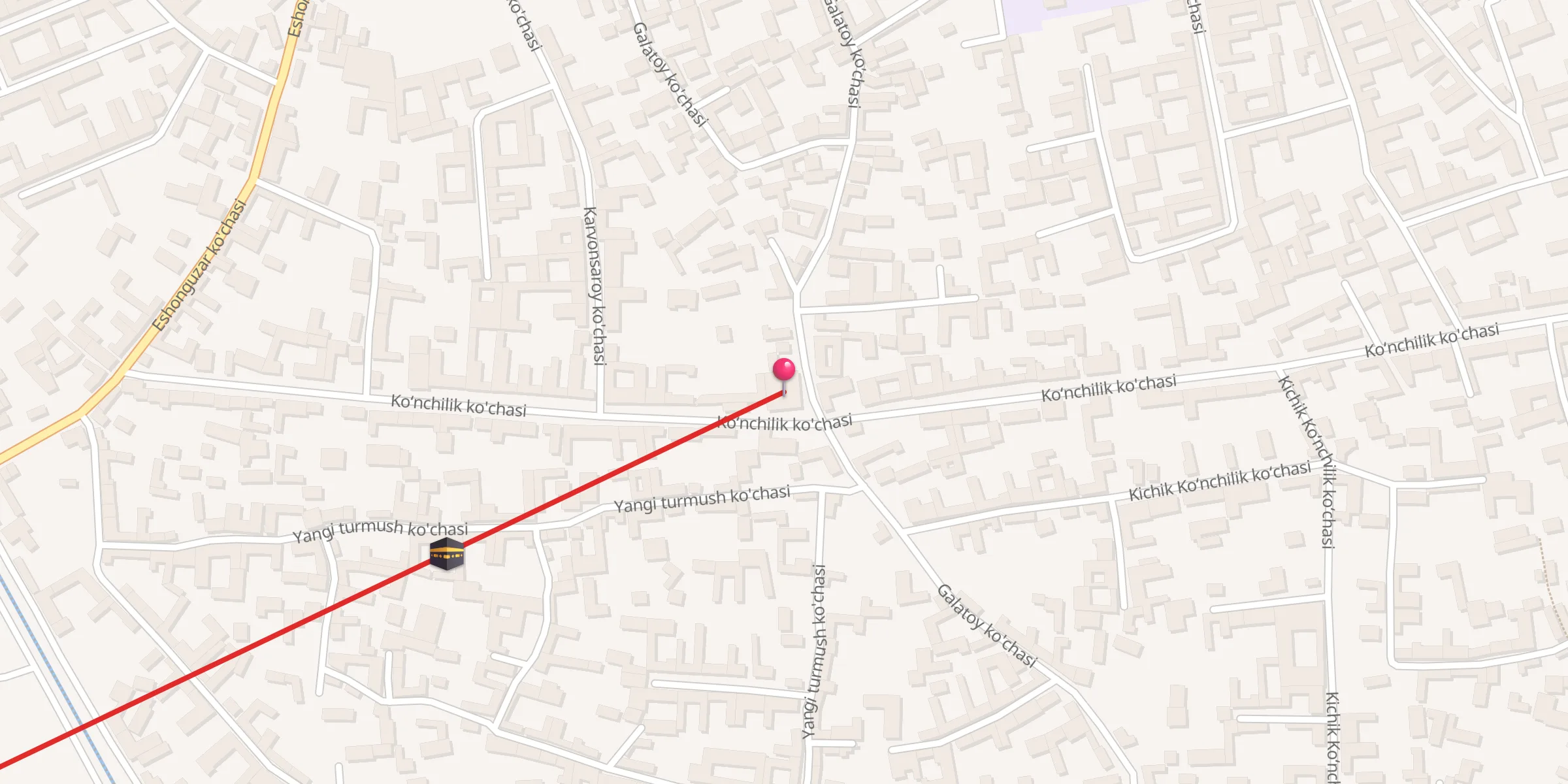 Carte de localisation : Galatoy jome' masjidi
