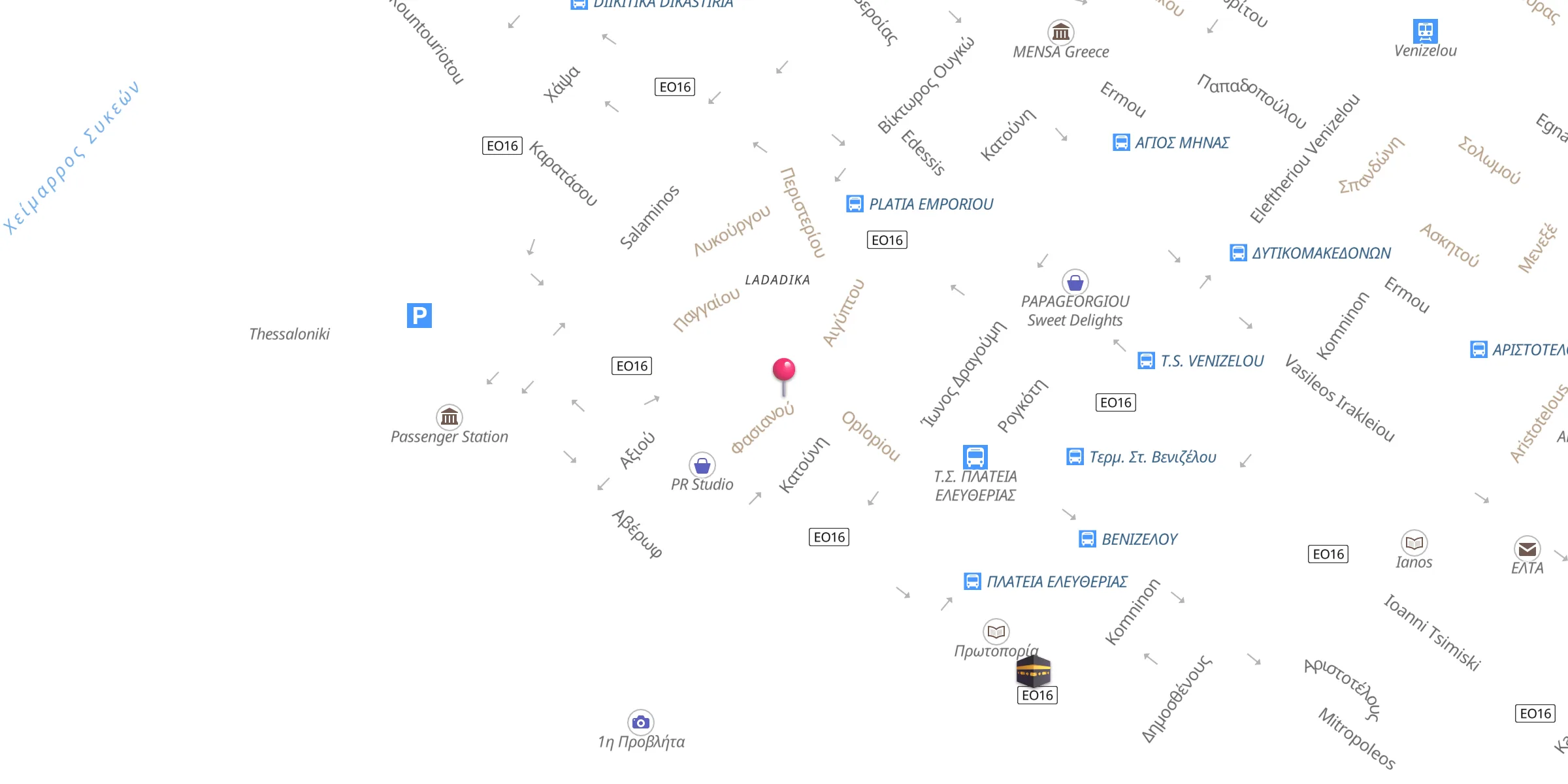 Carte de localisation : Mosque tis Skalas