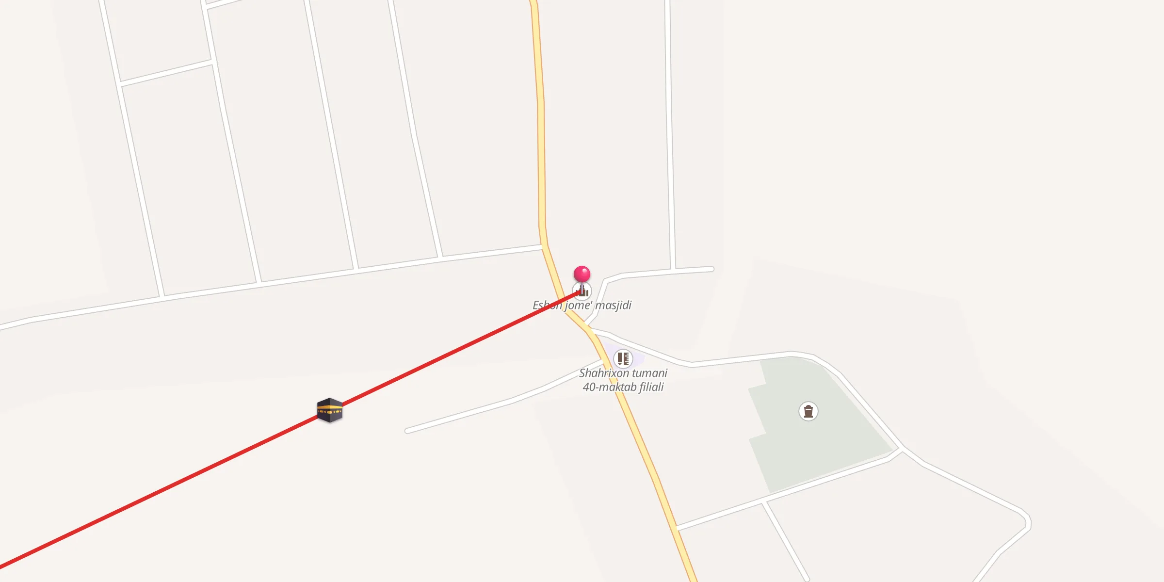 Carte de localisation : Eshon jome' masjidi