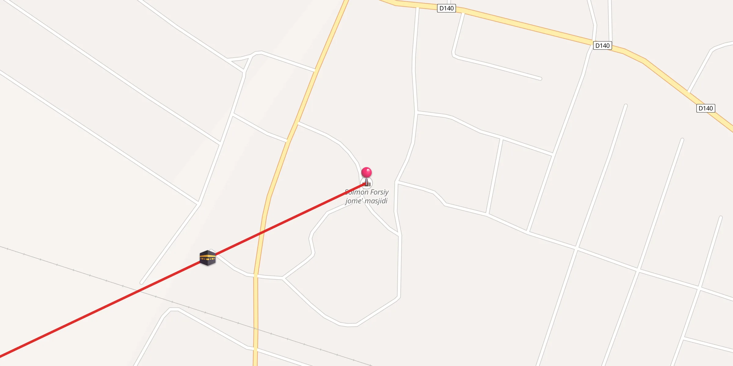 Carte de localisation : Solmon Forsiy jome' masjidi