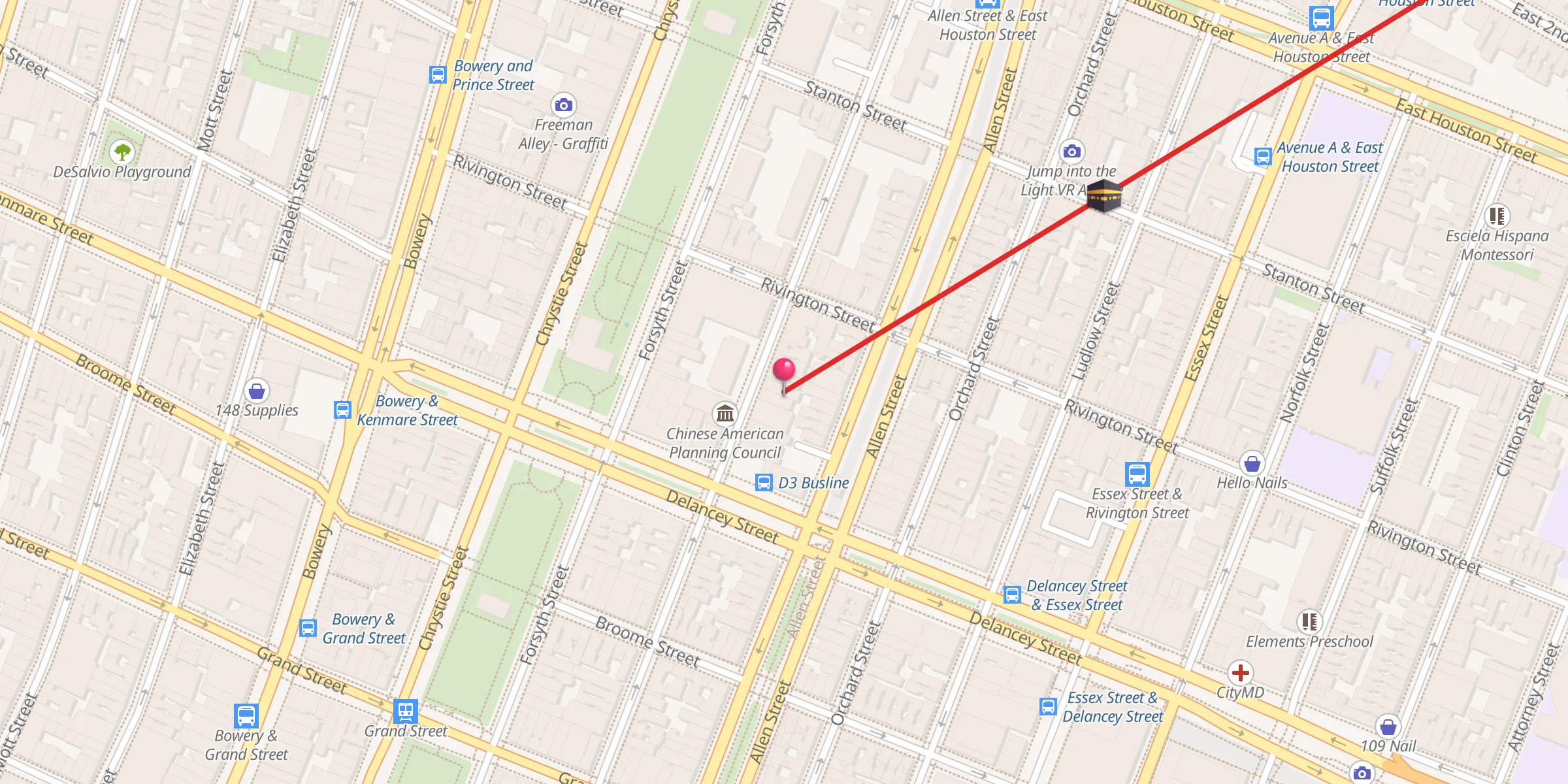 Carte de localisation : Assafa Islamic Center
