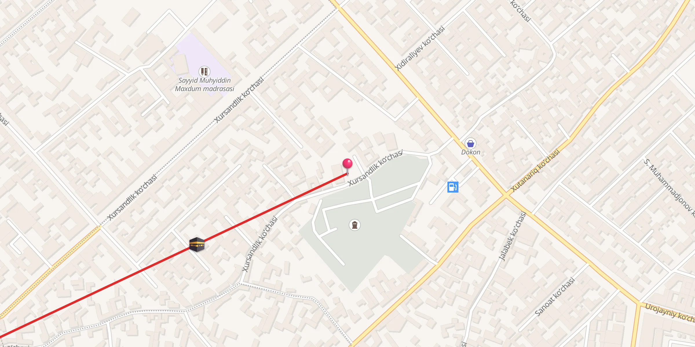 Carte de localisation : Xonaqox jome' masjidi