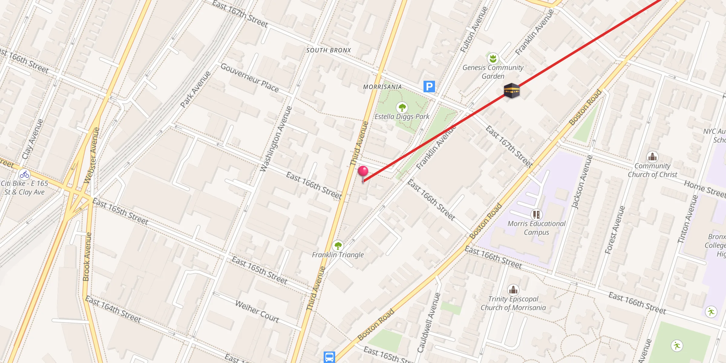 Carte de localisation : Futa Islamic Center, Inc.