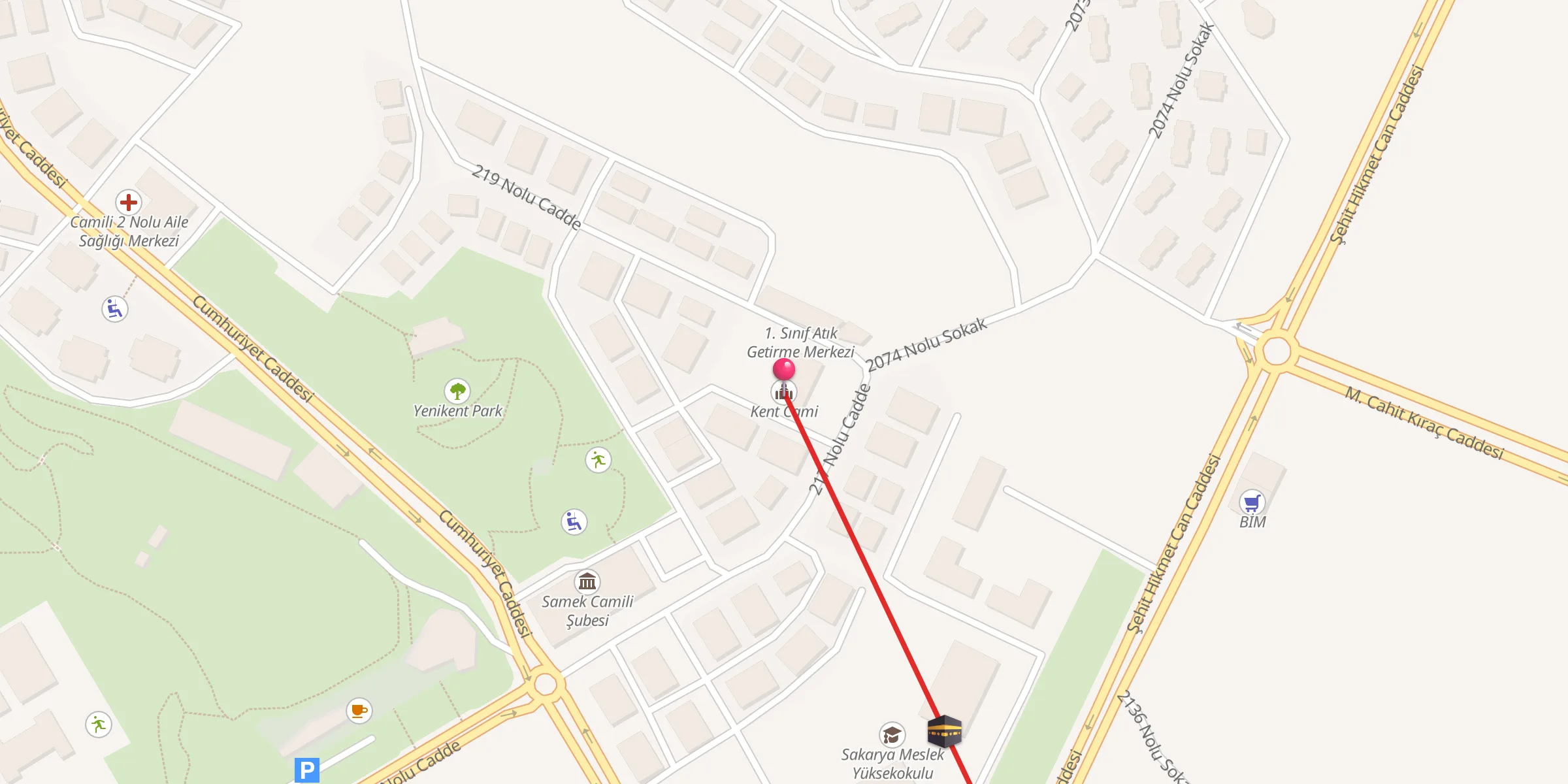 Carte de localisation : Kent Cami