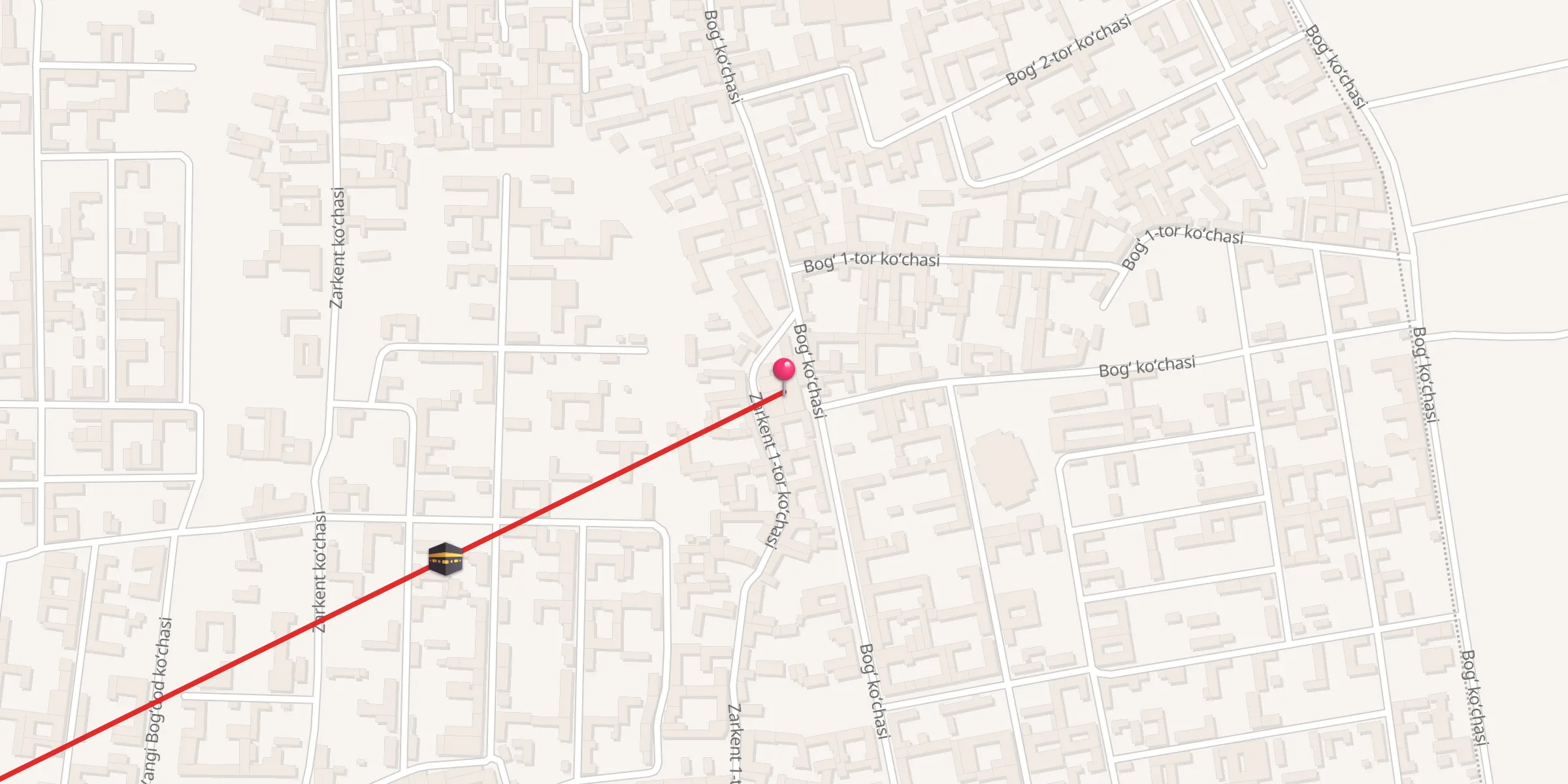Carte de localisation : Istiqlol jome’ masjidi