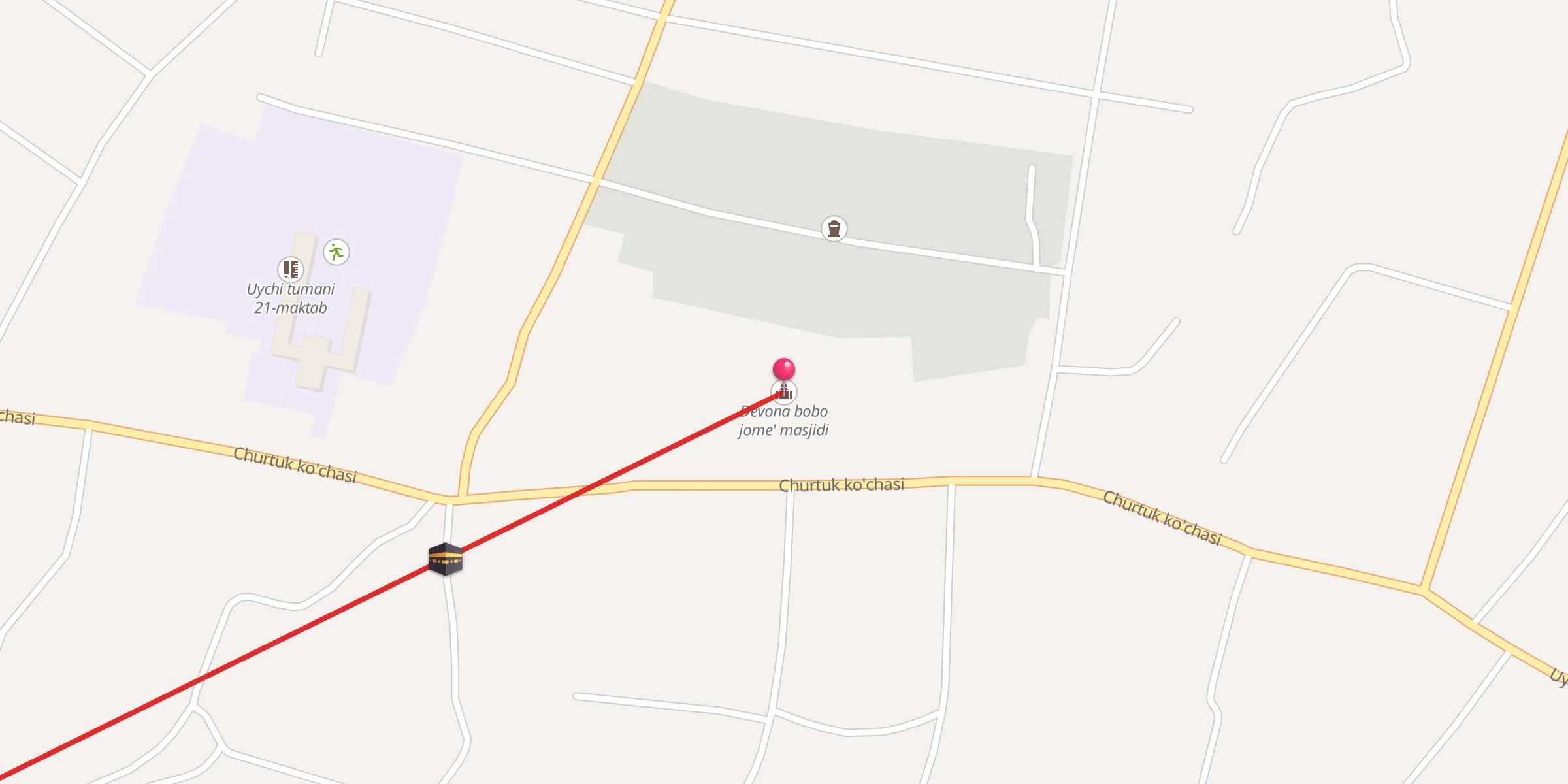 Carte de localisation : Devona bobo jome' masjidi