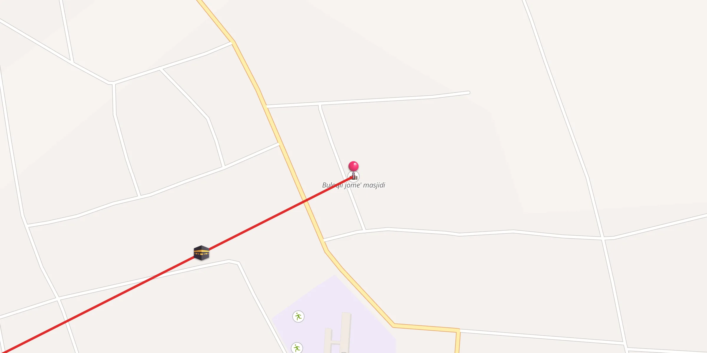 Carte de localisation : Buloqli jome' masjidi