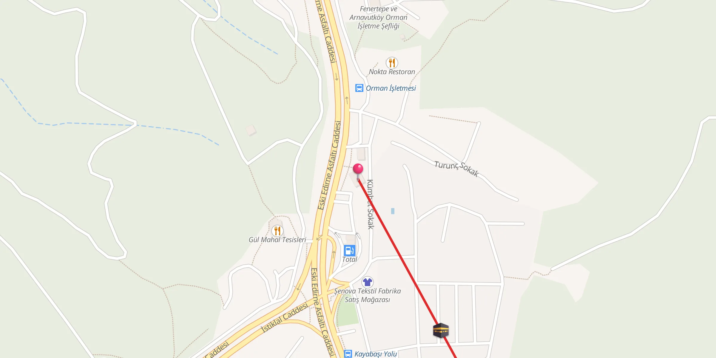 Carte de localisation : Hafız Ali Baltacı Cami
