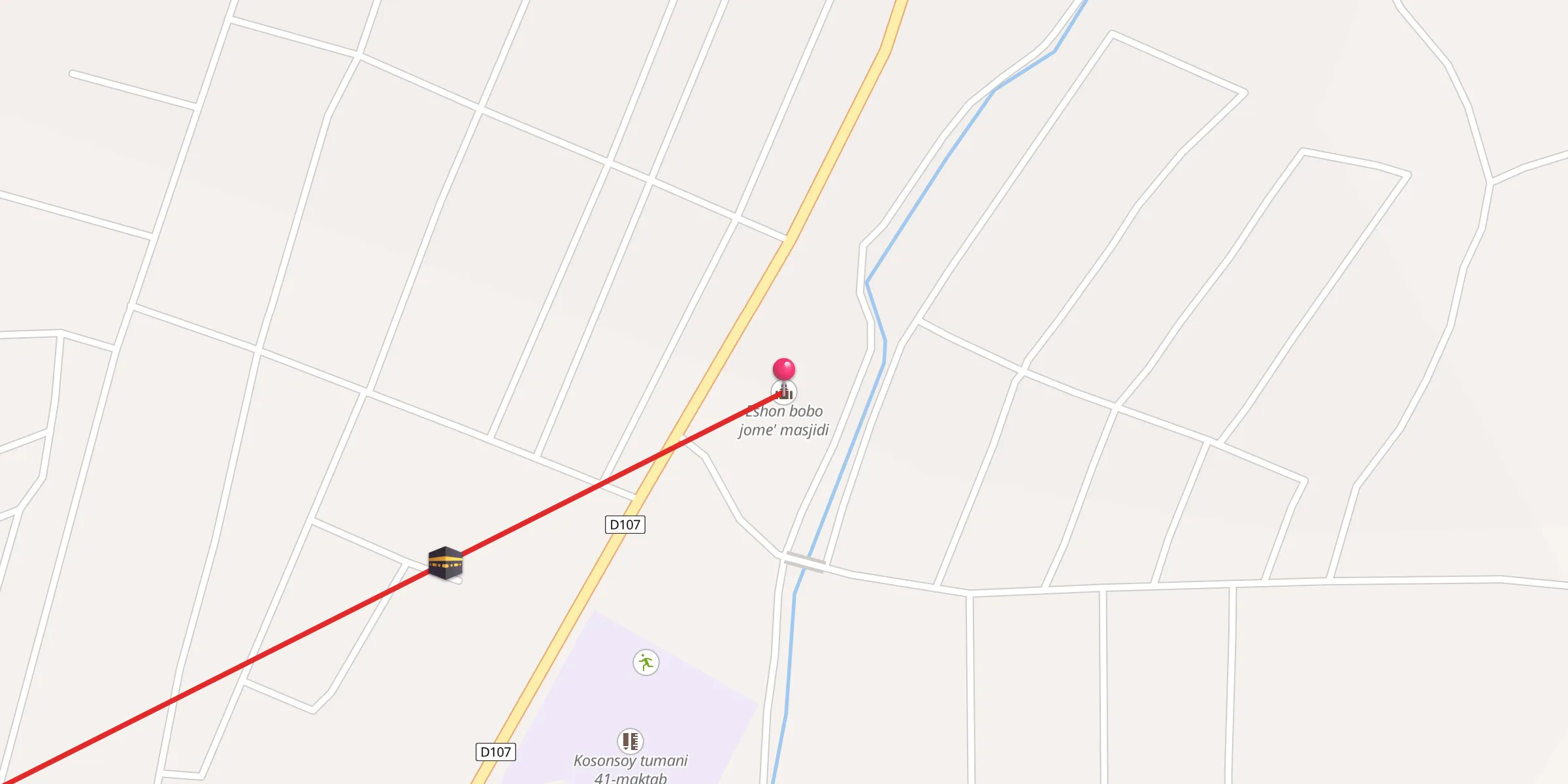 Carte de localisation : Eshon bobo jome' masjidi