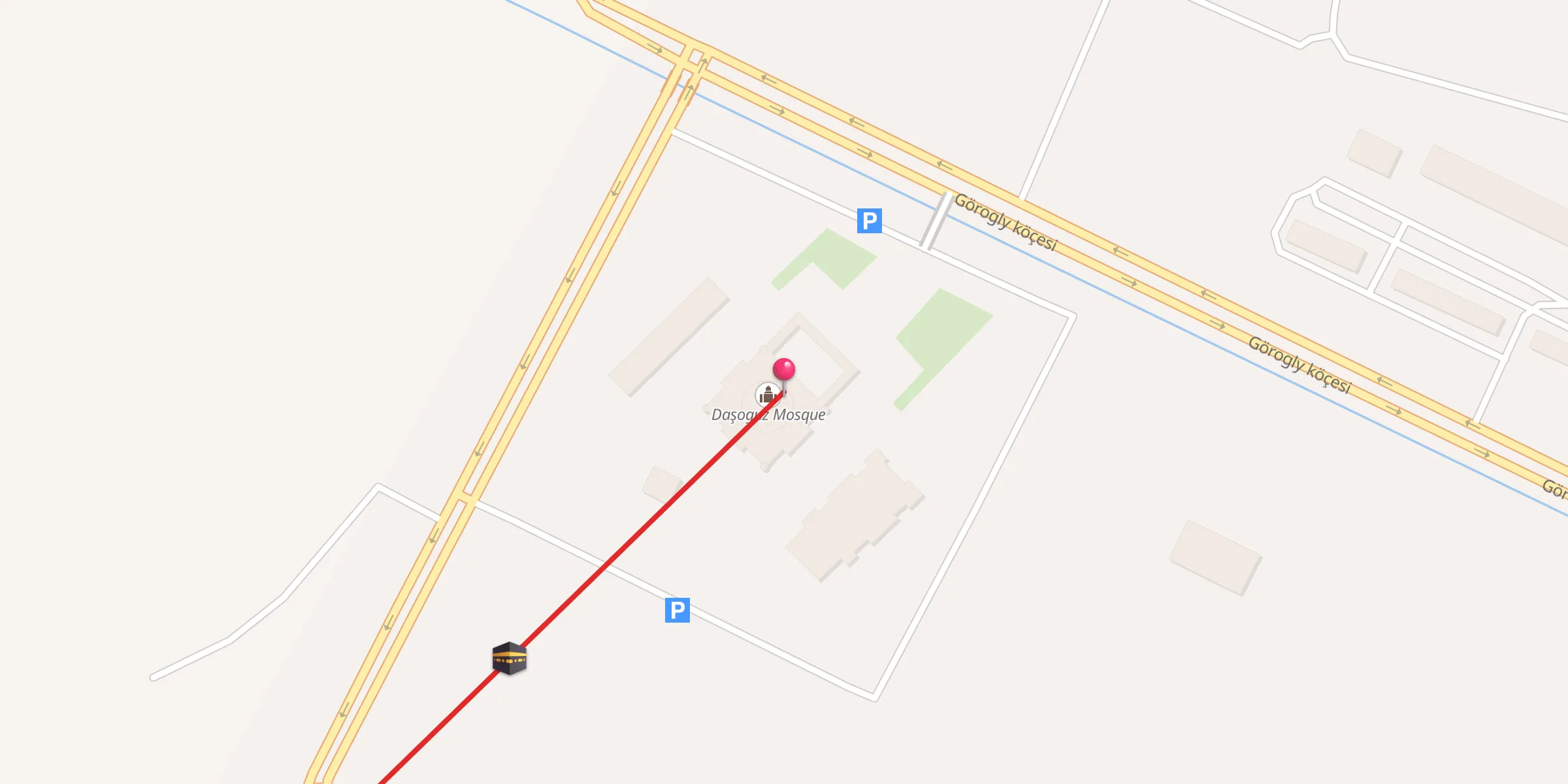Carte de localisation : Baş Metjit