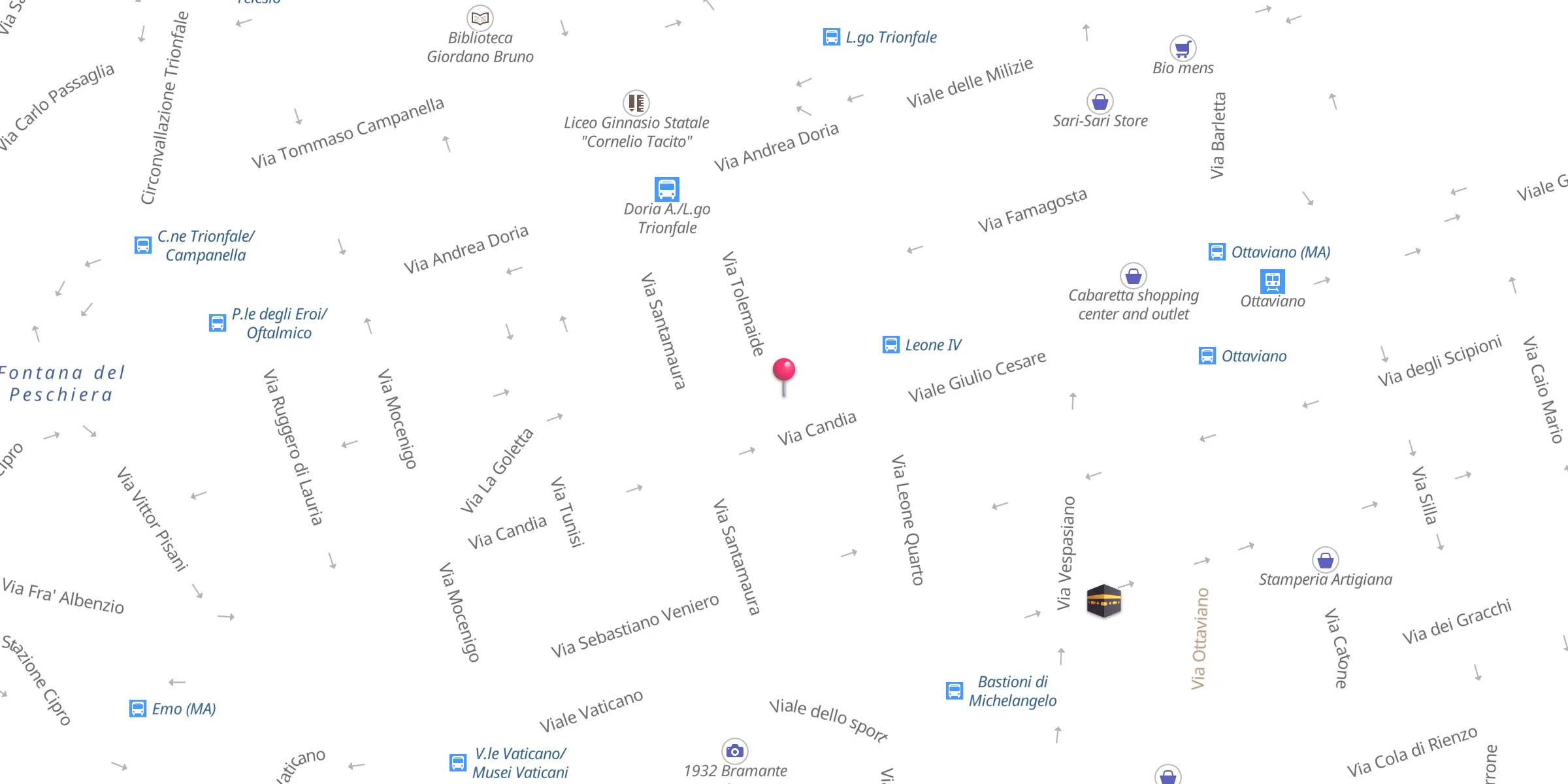 Carte de localisation : Baitun Noor Ottaviano