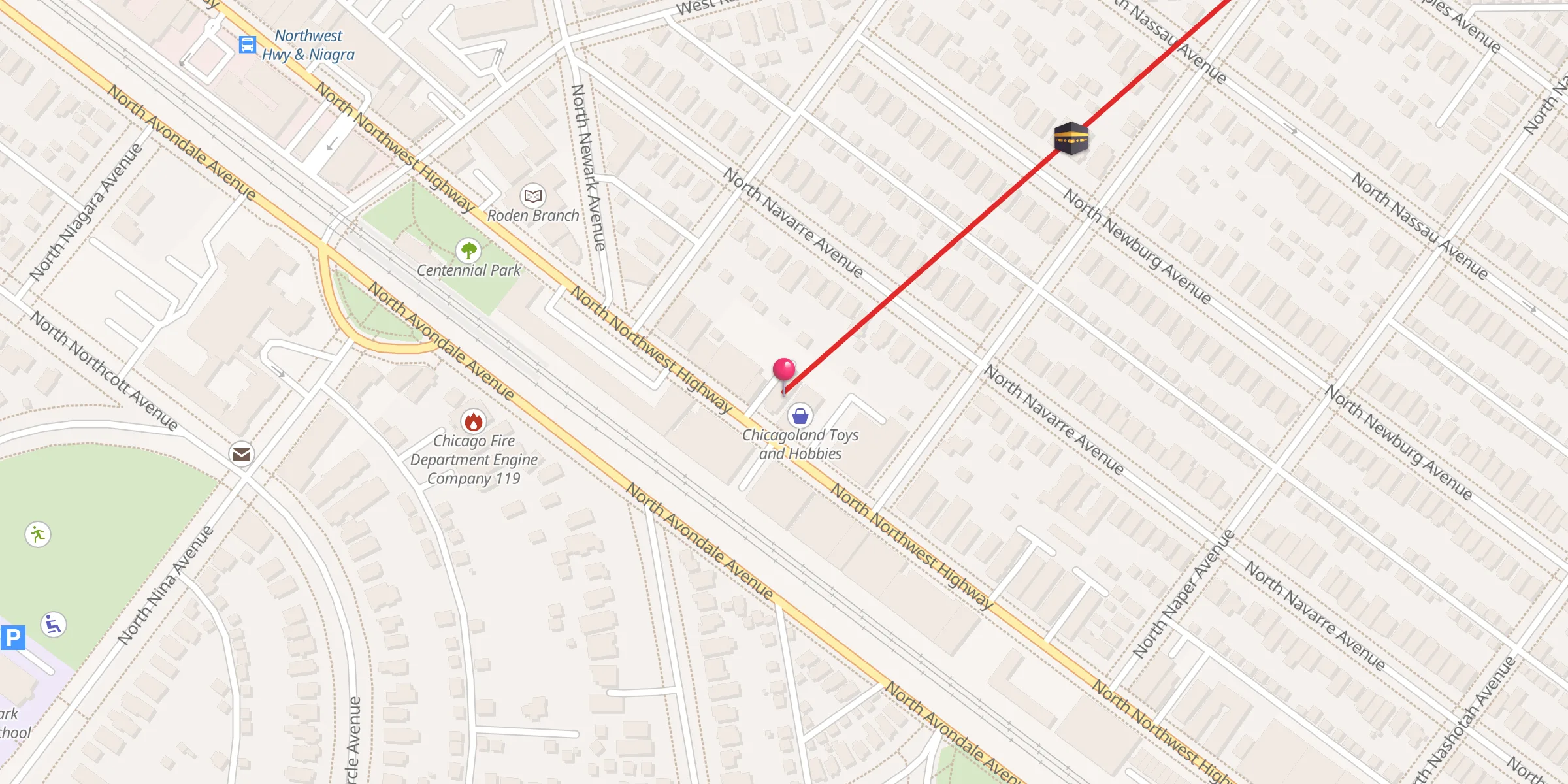 Carte de localisation : Rumija Islamic Center