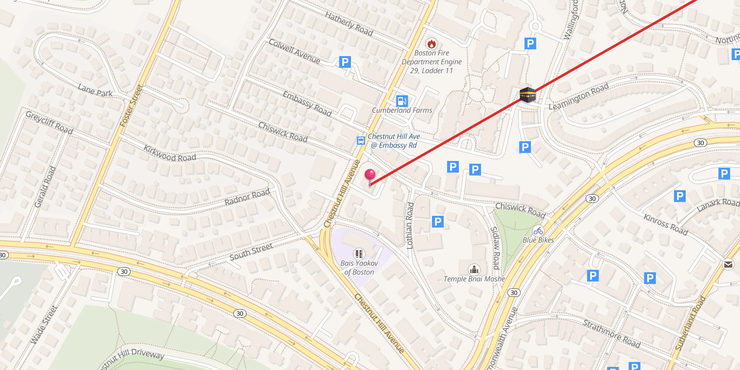 Carte de localisation : Yusuf Mosque