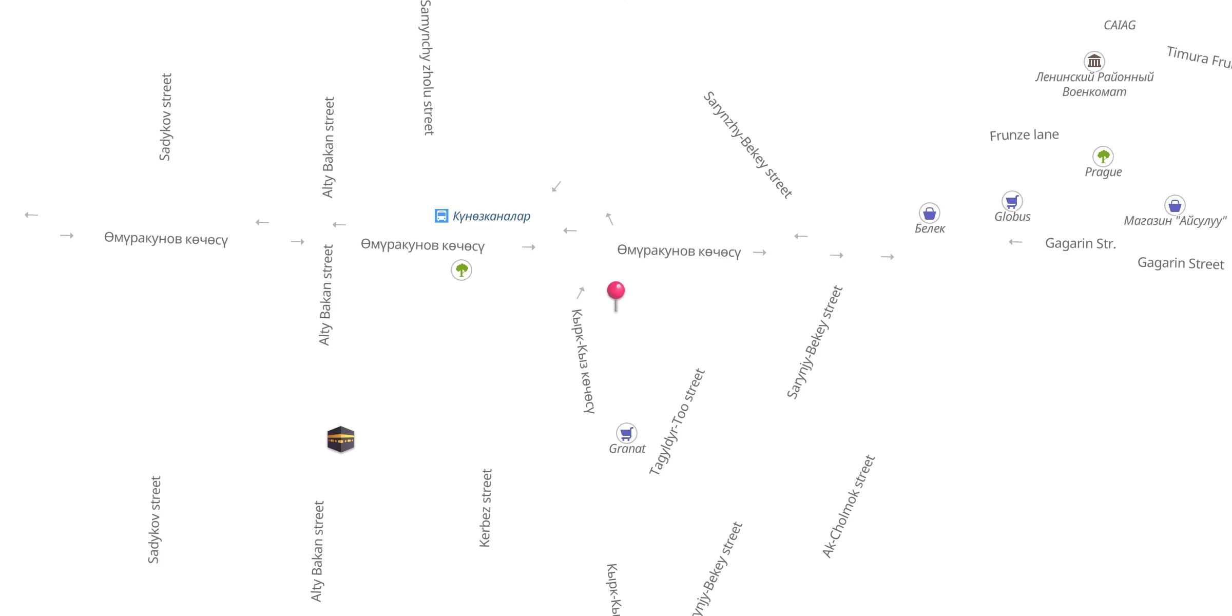 Carte de localisation : Nuurulkheremeine