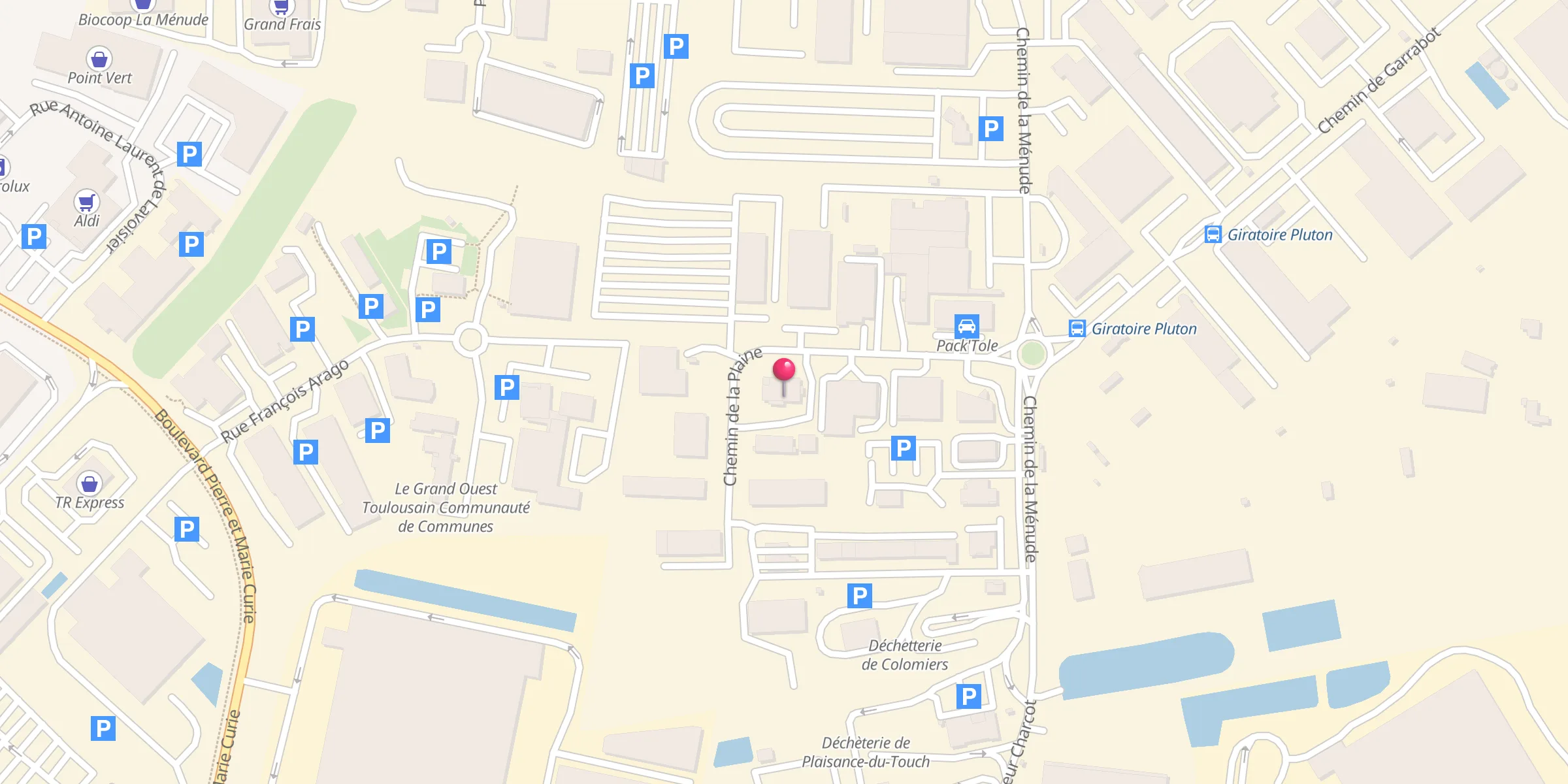 Carte de localisation : Mosquée Al'Ihsane