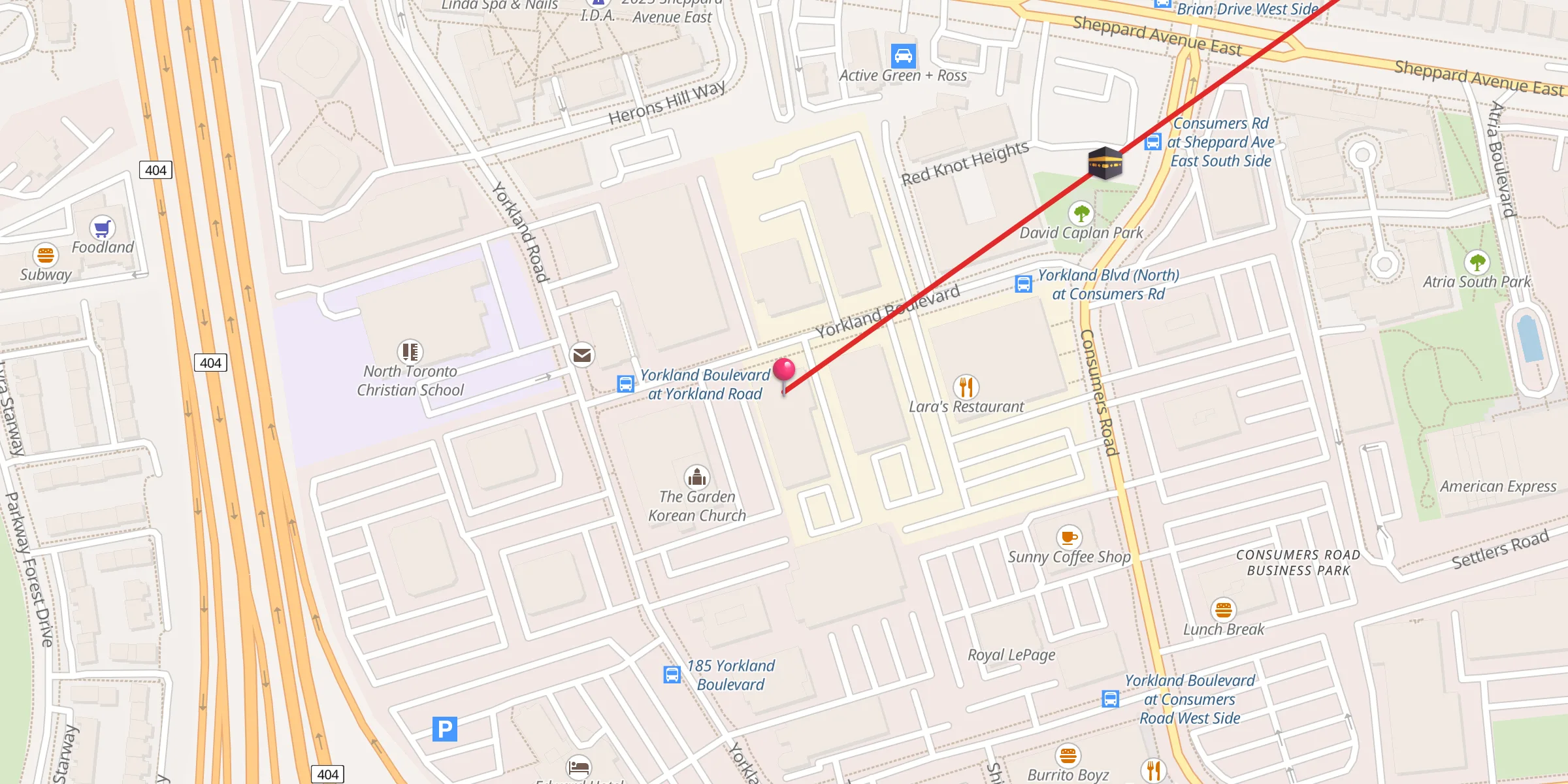 Carte de localisation : Abu Huraria Centre