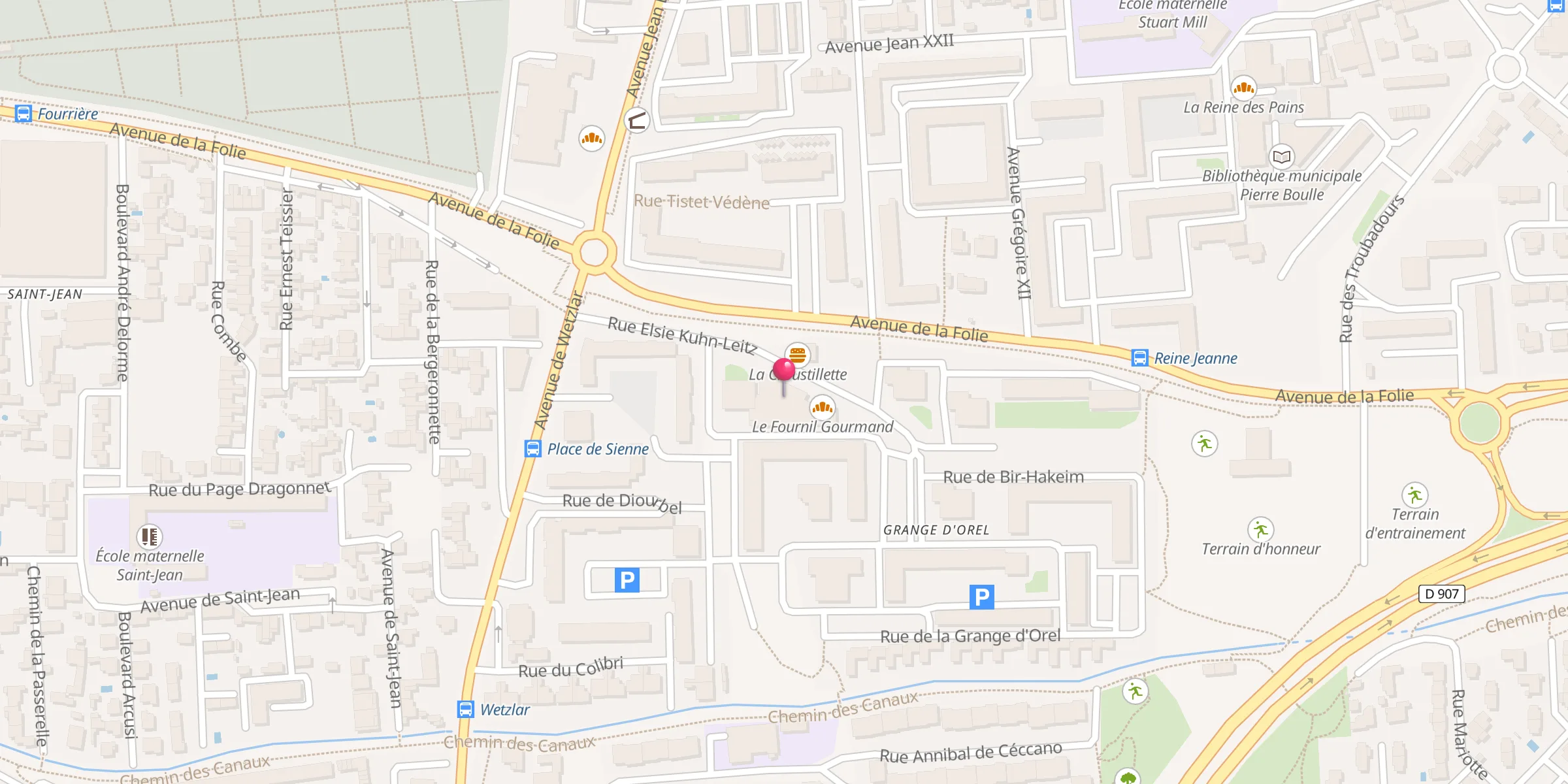 Carte de localisation : Mosquée Arrhama