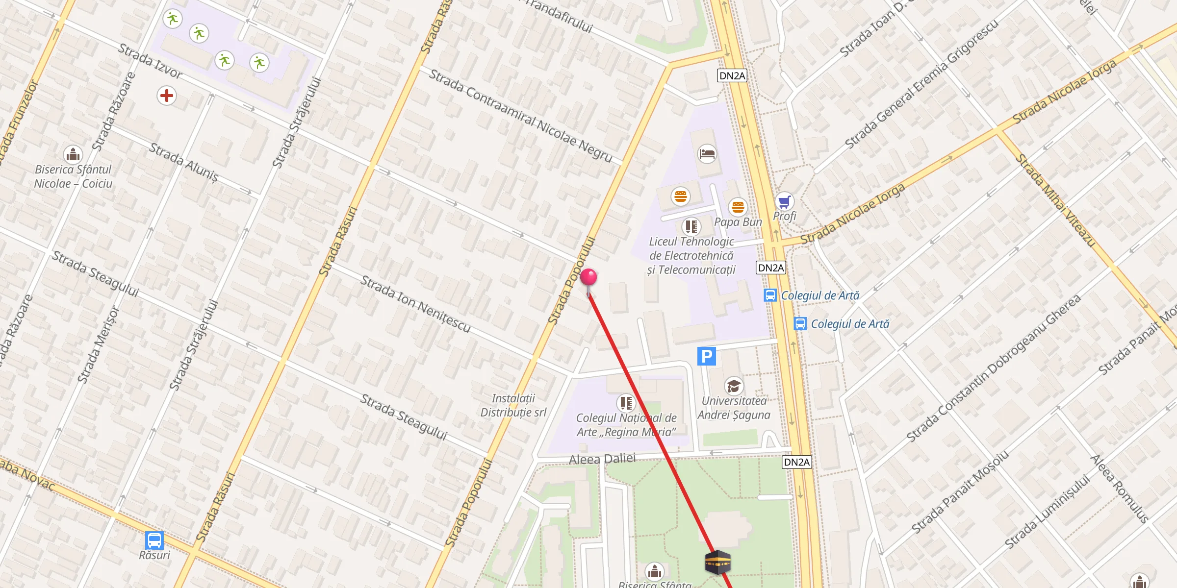 Carte de localisation : Geamia Coiciu