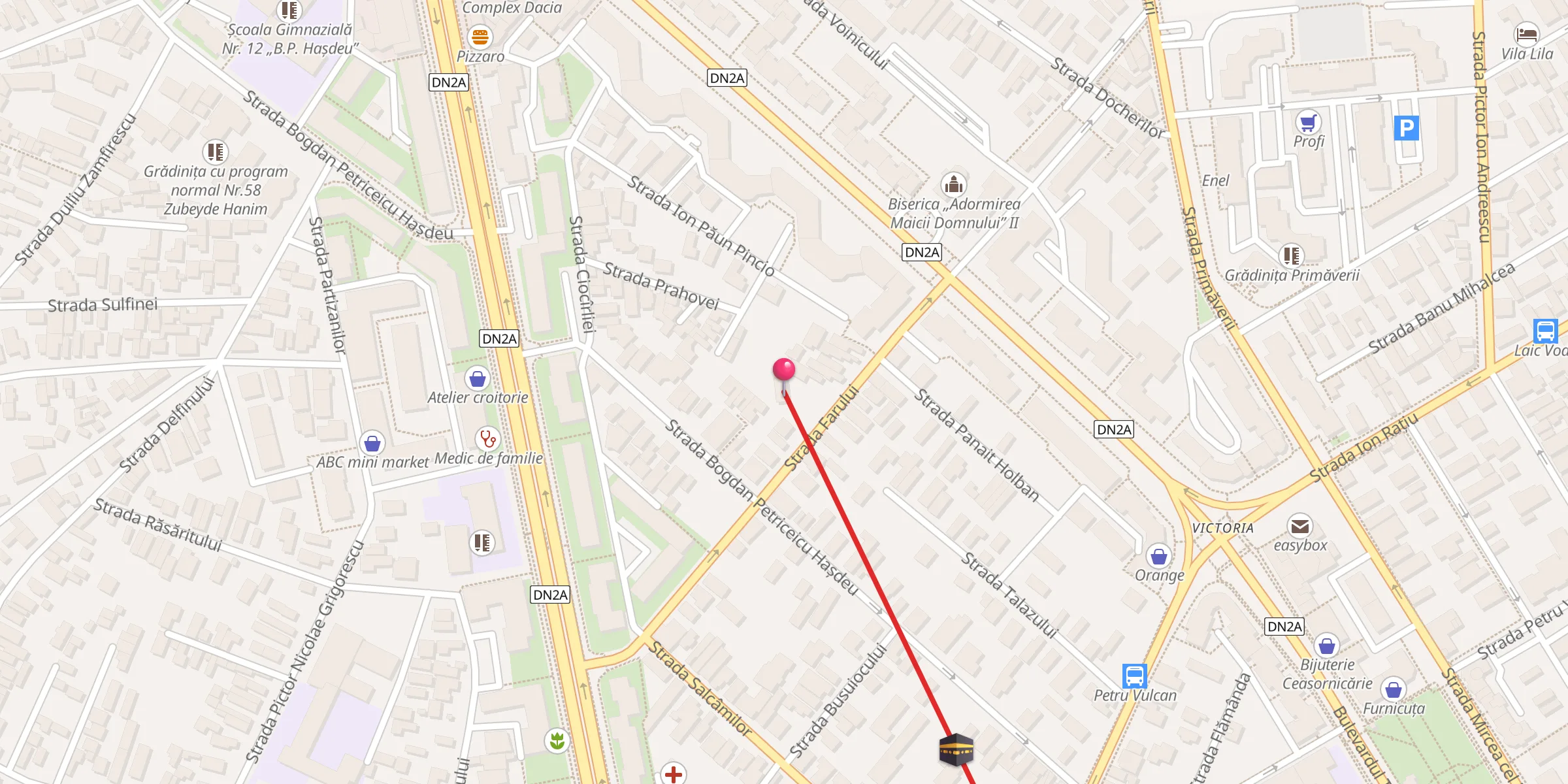 Carte de localisation : Geamia Anadolchioi