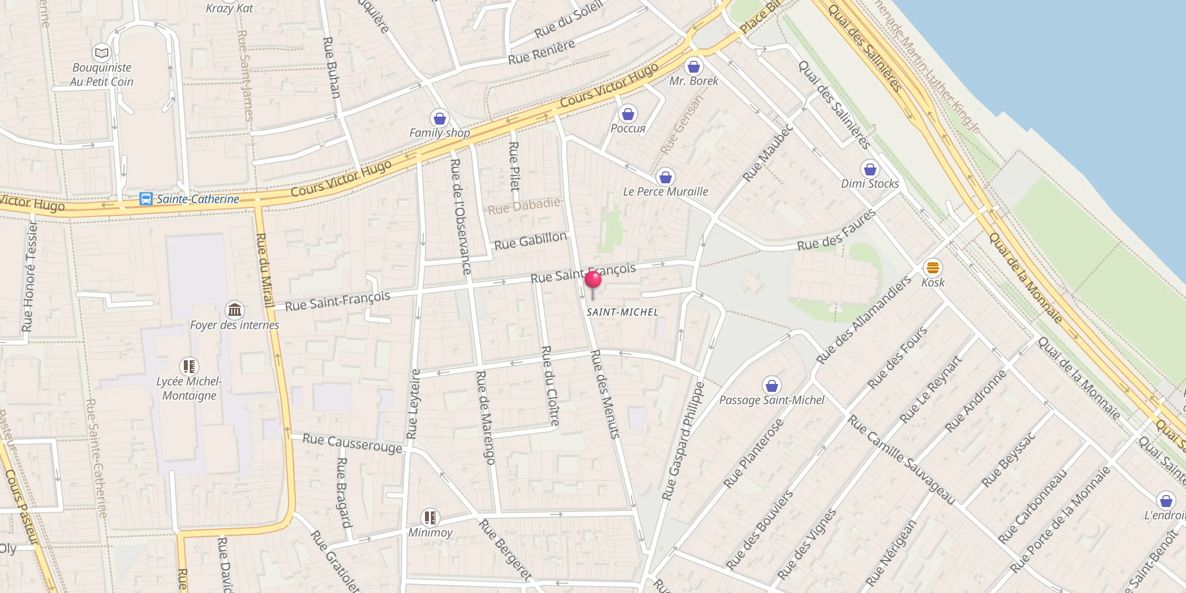 Carte de localisation : Mosquée Nour el Mohamadi