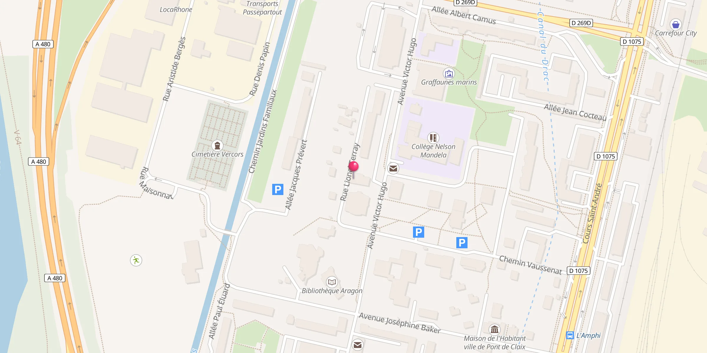 Carte de localisation : Masjid At Tawhid
