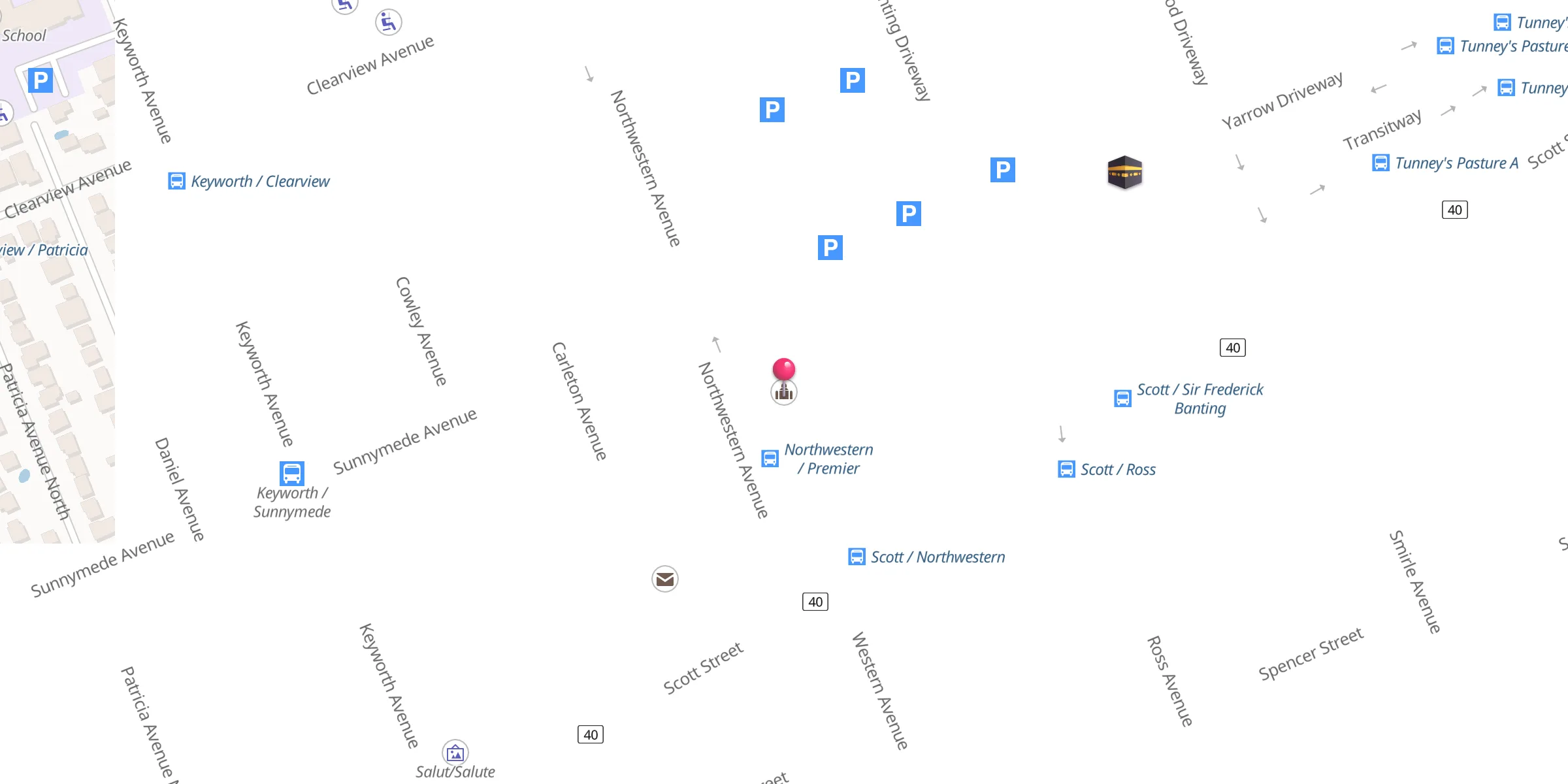 Carte de localisation : Mosquée