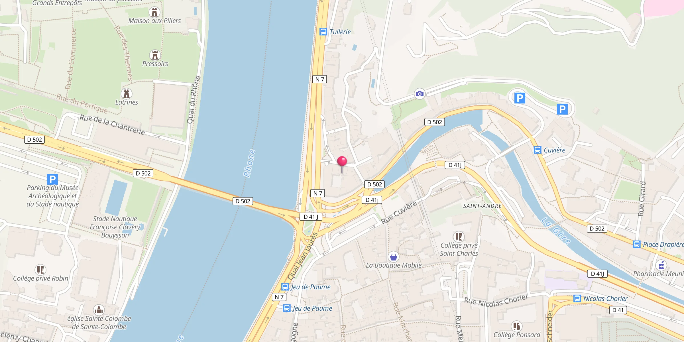 Carte de localisation : Mosquee Hamza