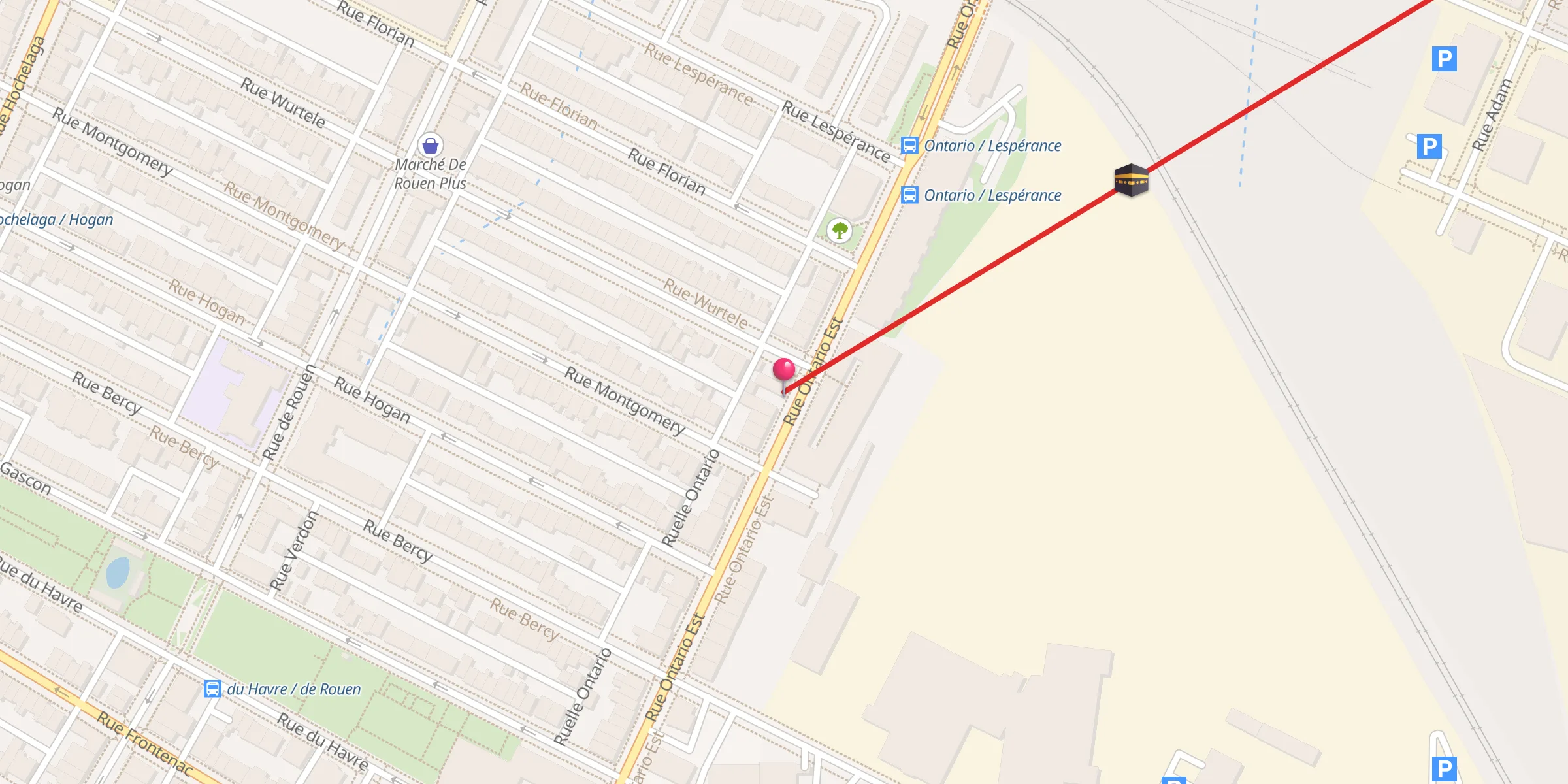 Carte de localisation : Baitul Ma'moor Mosque