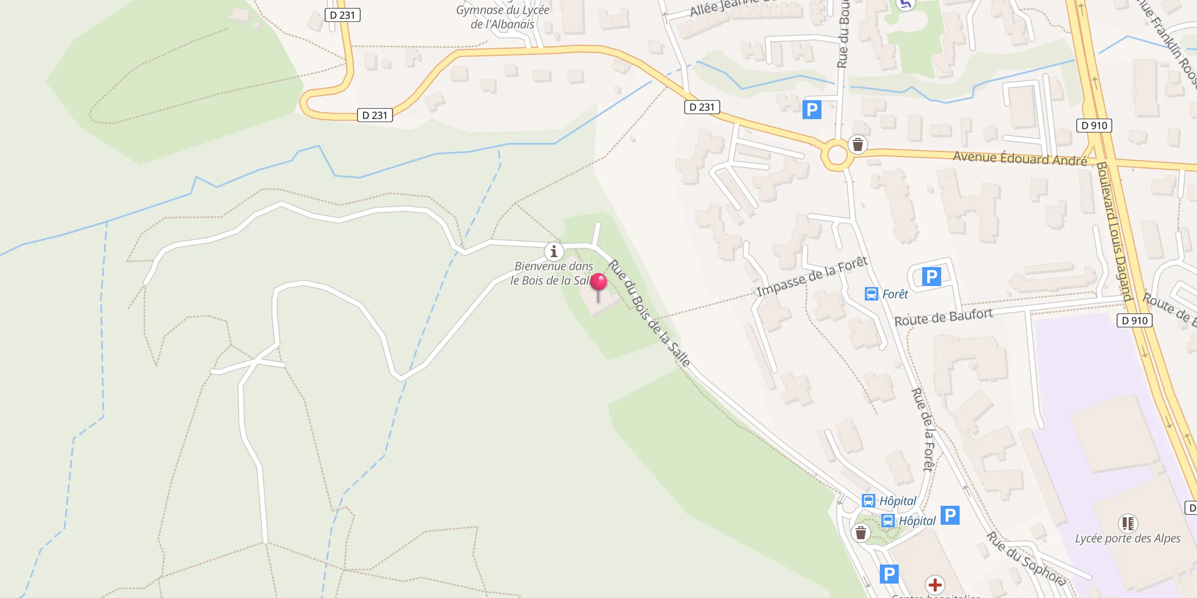 Carte de localisation : Mosquée Yavuz Sultan Selim