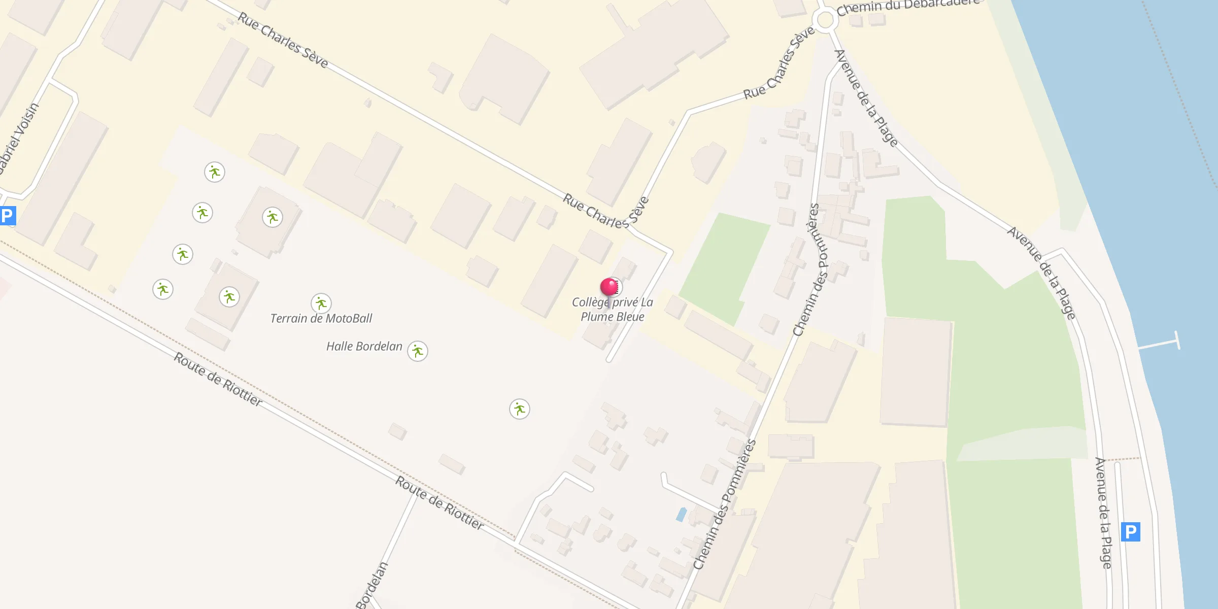 Carte de localisation : La Mosquée Bleue