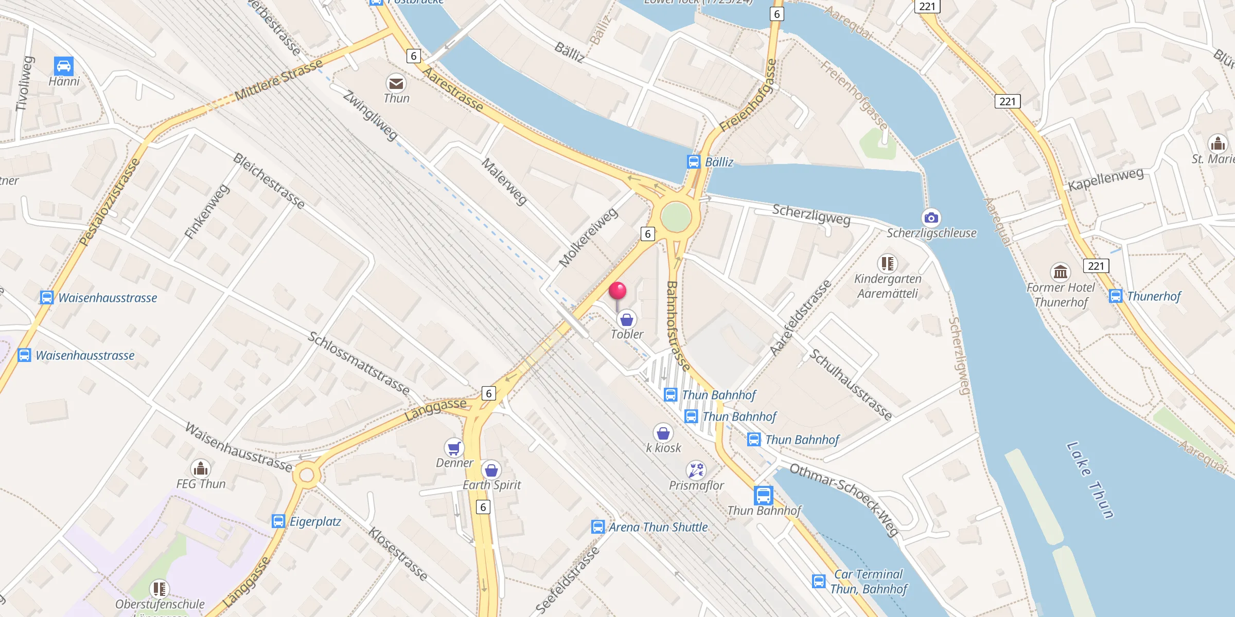 Carte de localisation : Islamic Cultural Center Thun