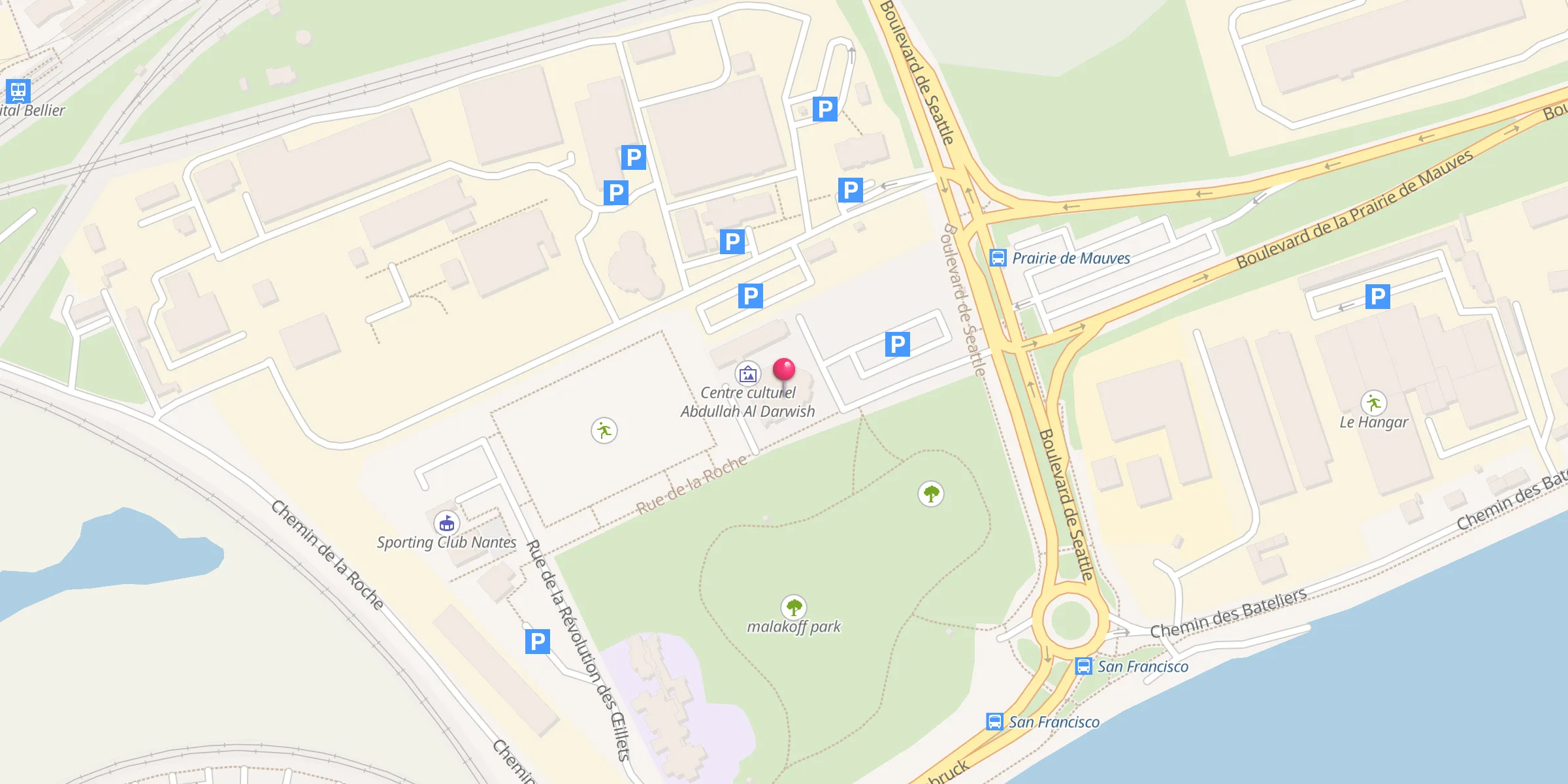 Carte de localisation : Mosquée Assalam