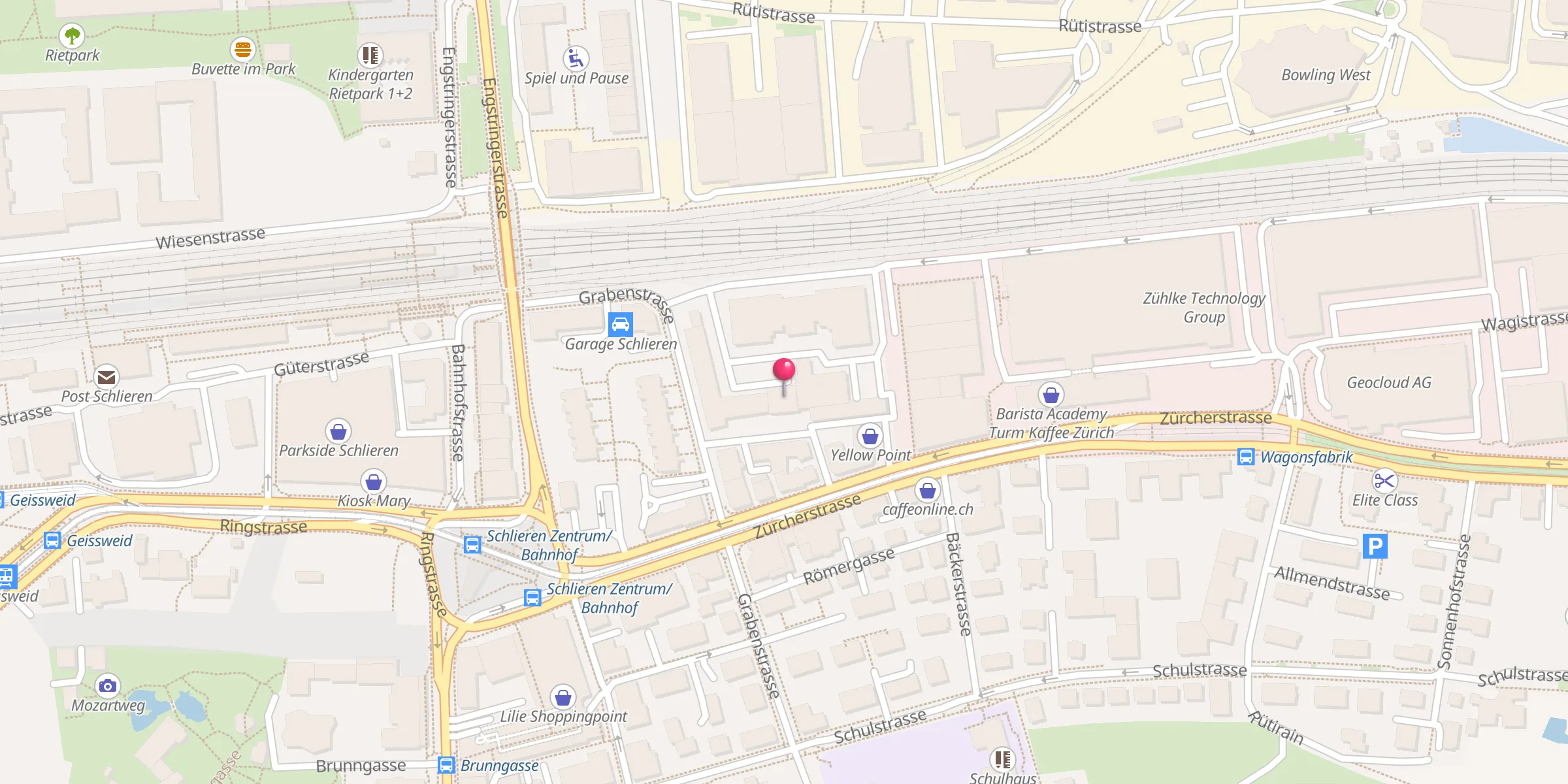 Carte de localisation : EIMF - Masjid ar-Rawdah